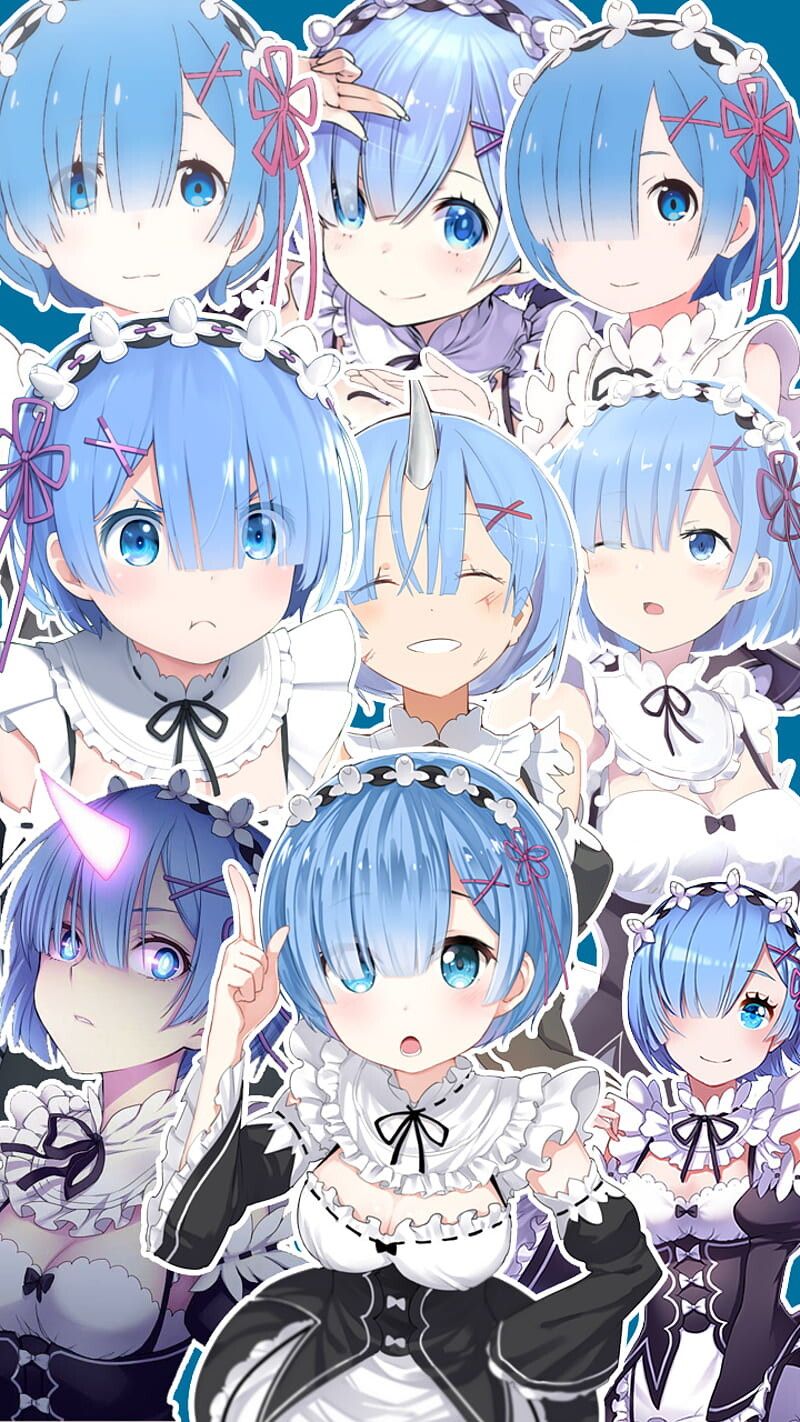 800x1422 HD Wallpaper Rem Anime Cute