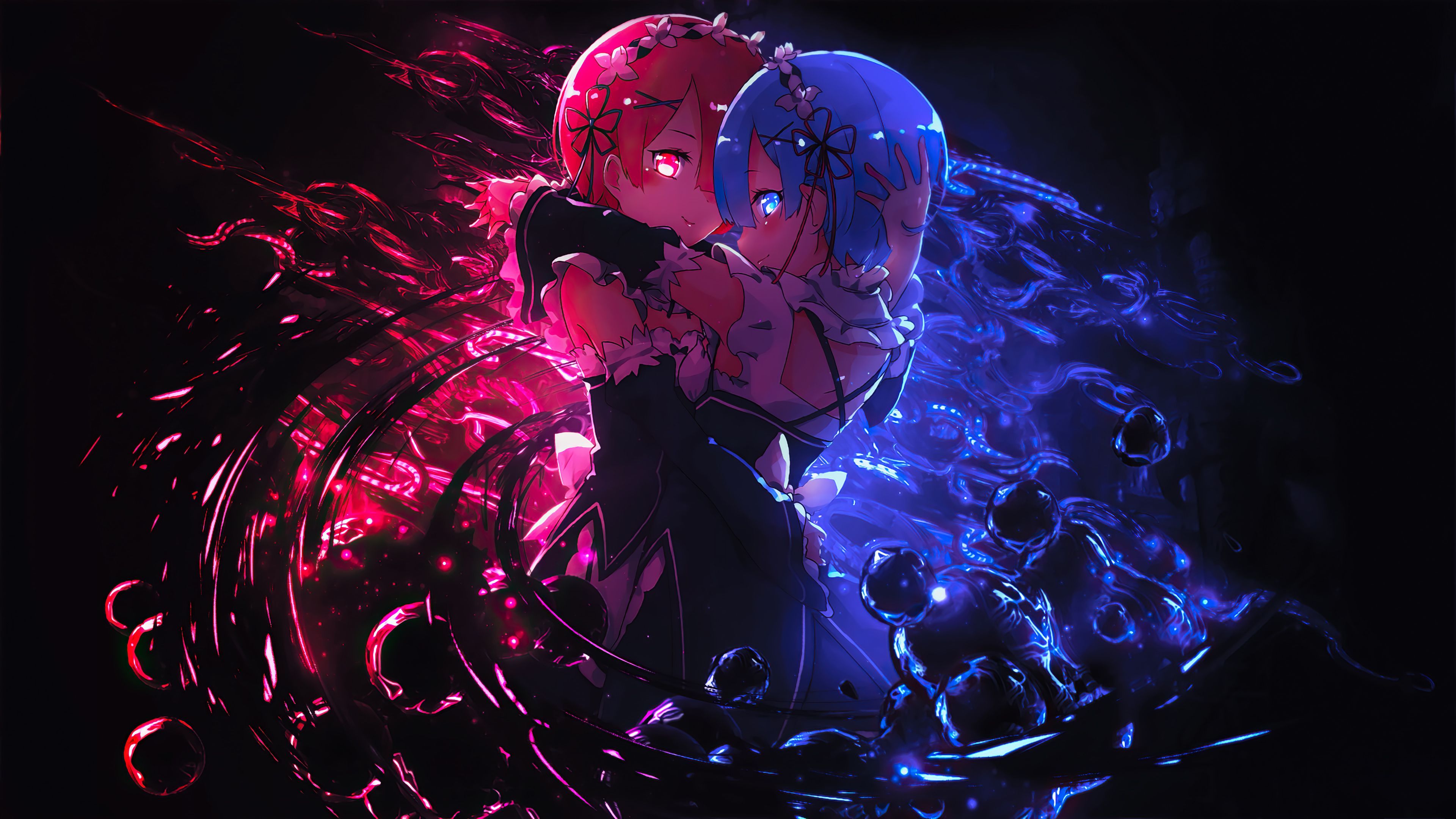 3840x2160 Rem Re Zero Wallpaper, HD Anime