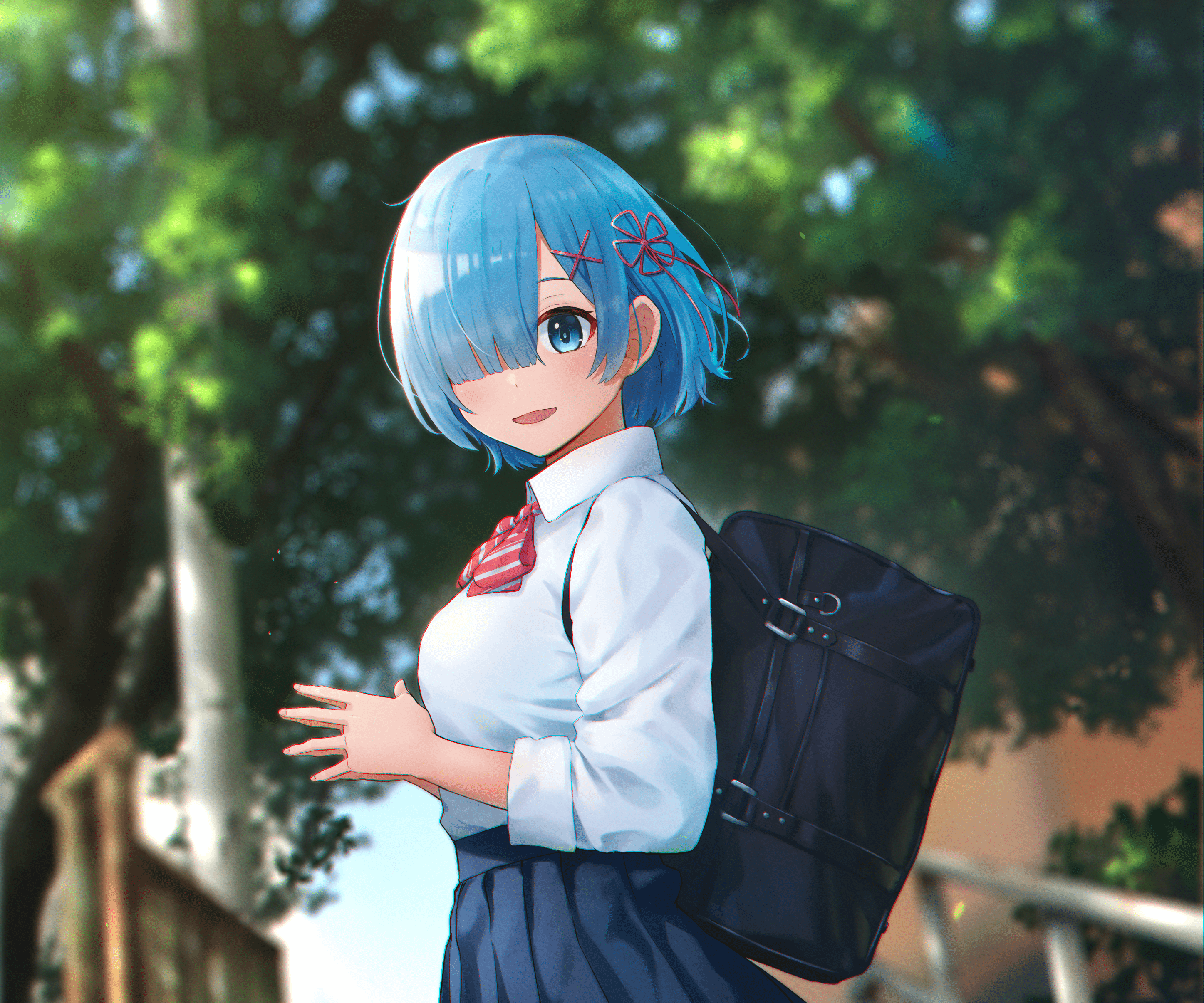 2894x2412 Download Rem (Re:ZERO) Anime Re:Zero