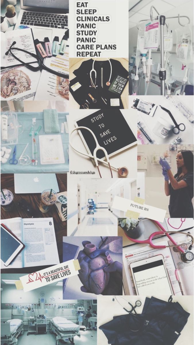 675x1200 Nursing student aesthetic wallpaper