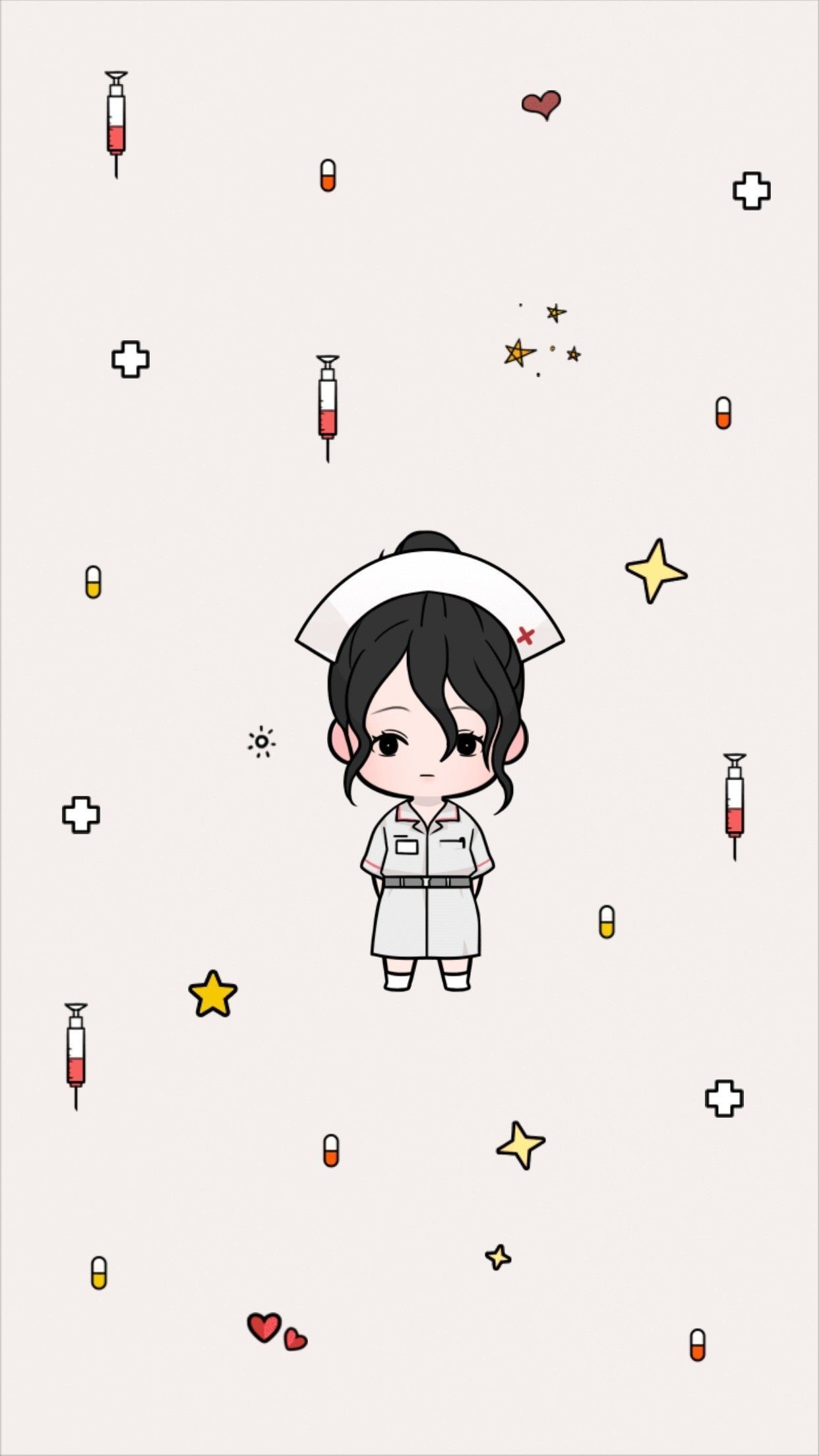 1242x2208 Nursing Student Wallpaper
