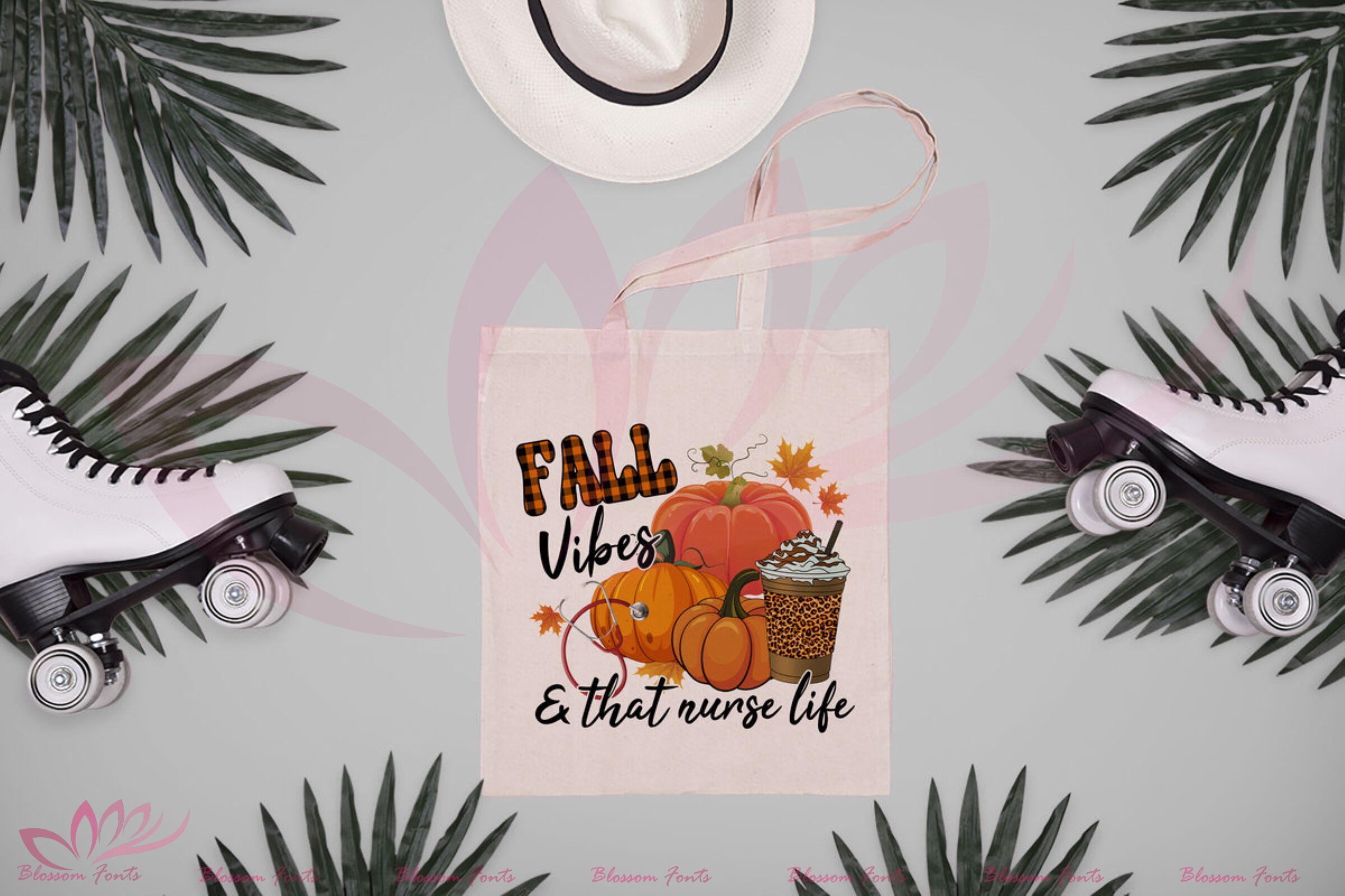 2400x1600 Fall Vibes And That Nurse Life PNG