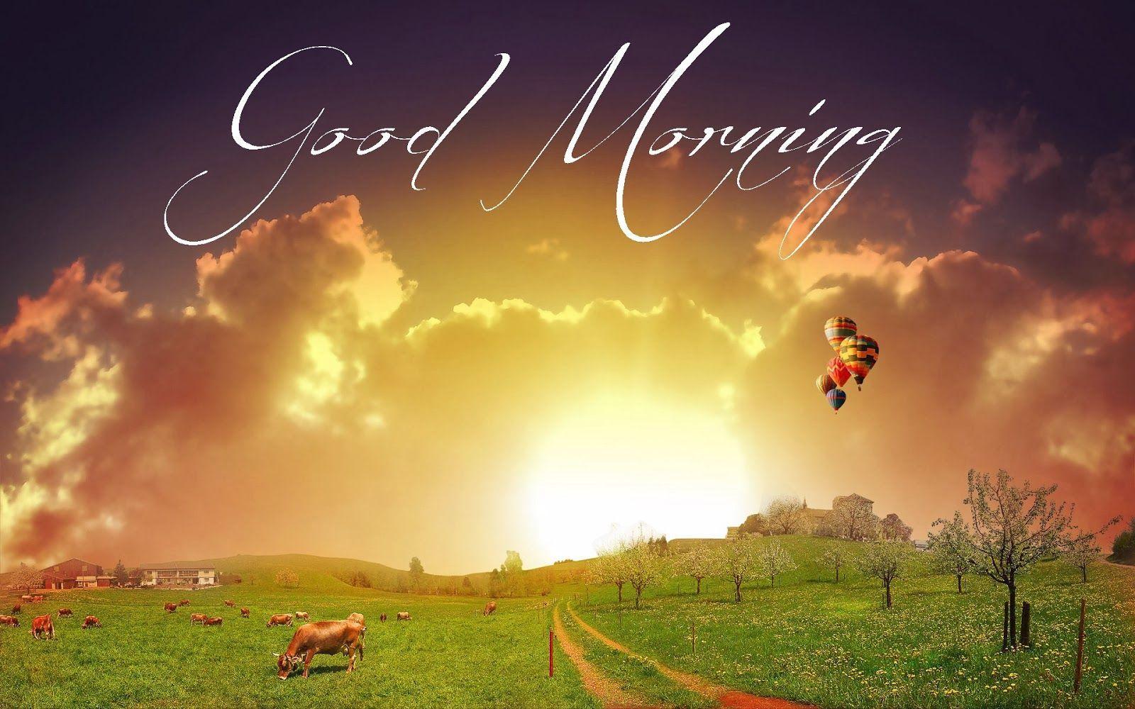 1600x1000 Good Morning Wonderful Wishes Image for Whatsapp. Sunrise