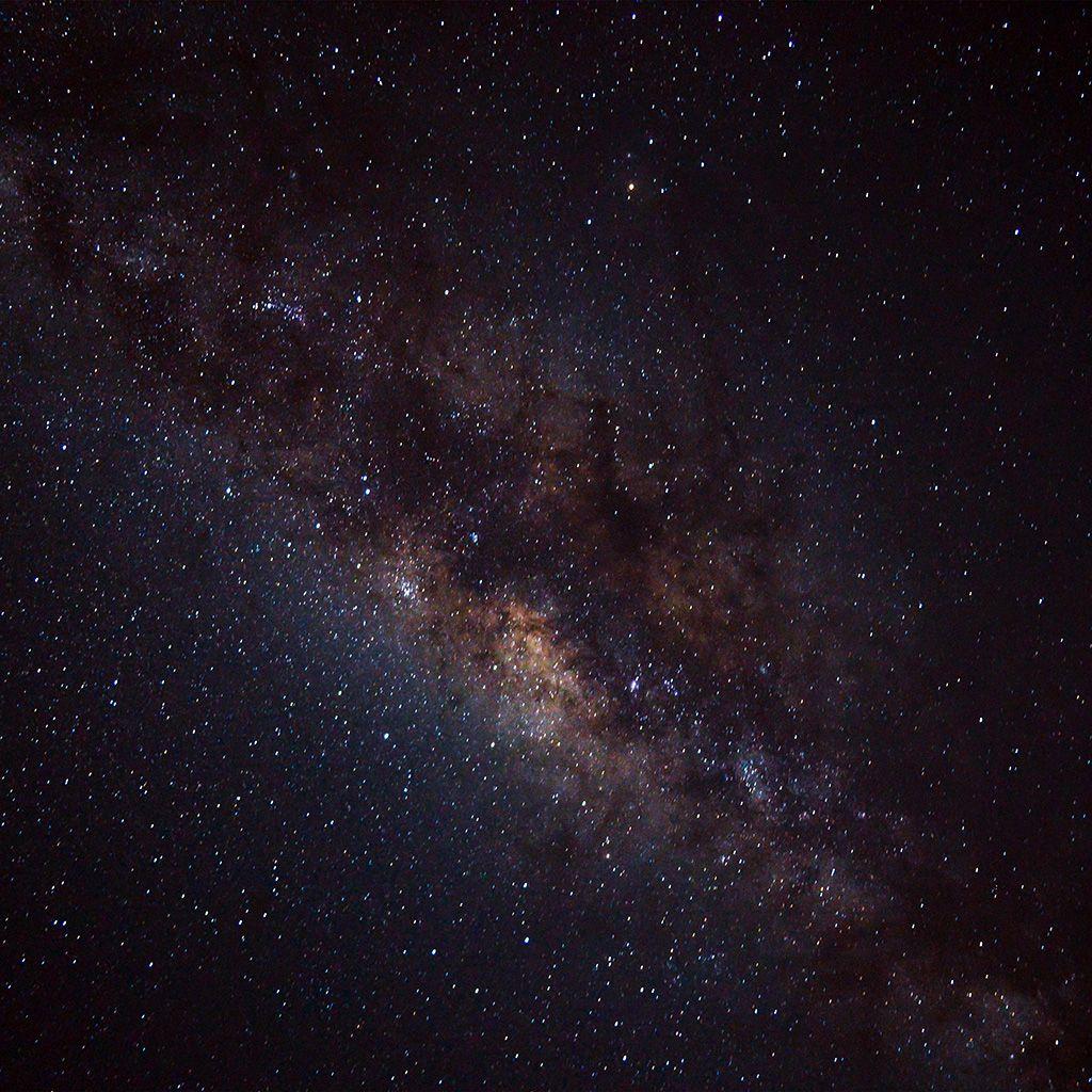 1024x1024 iPad wallpaper galaxy star nature dark