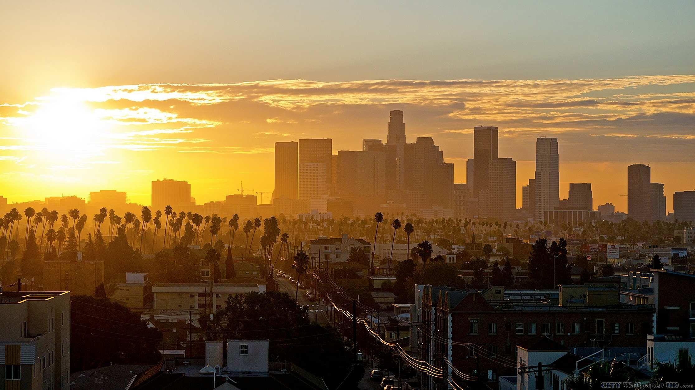 2232x1254 Good morning!!!. Los angeles wallpaper, California