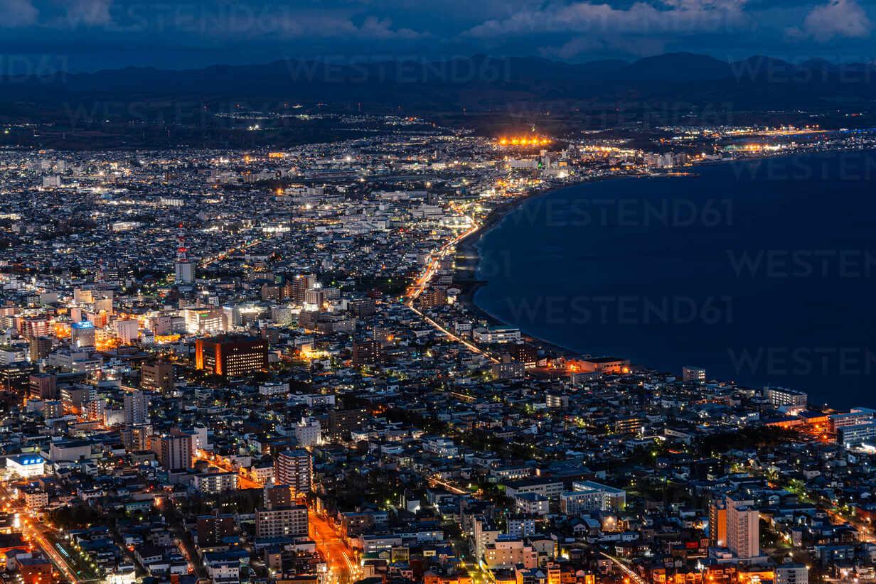 1232x822 Stunning aerial view of Hakodate's