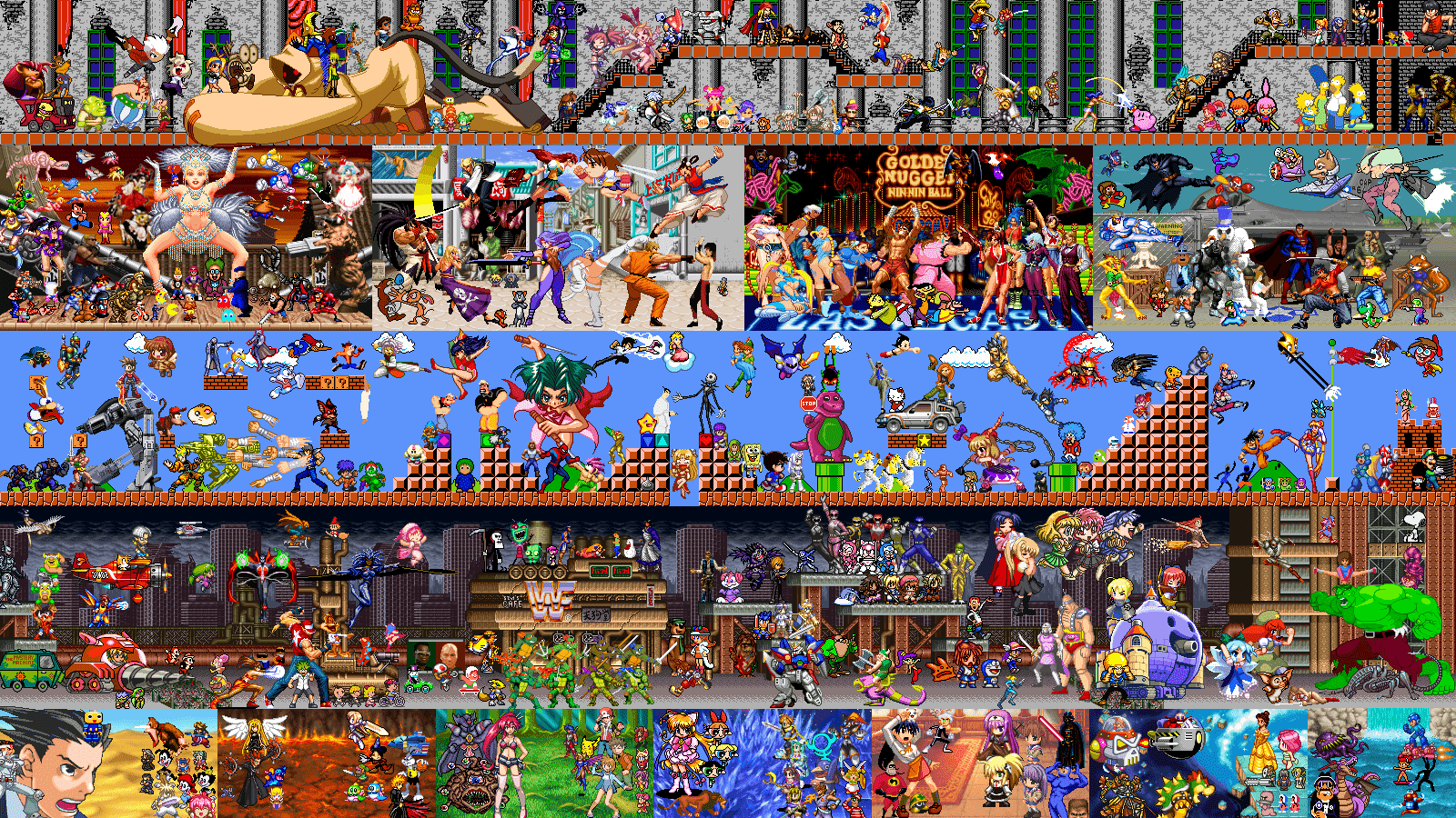 1600x900 Collage Bakgrund and Bakgrundx900