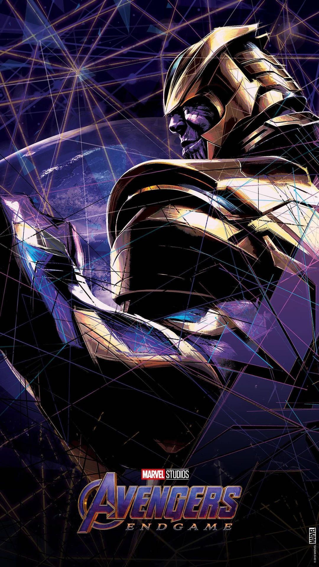 1080x1920 Thanos Endgame Poster 4k Marvel iPhone