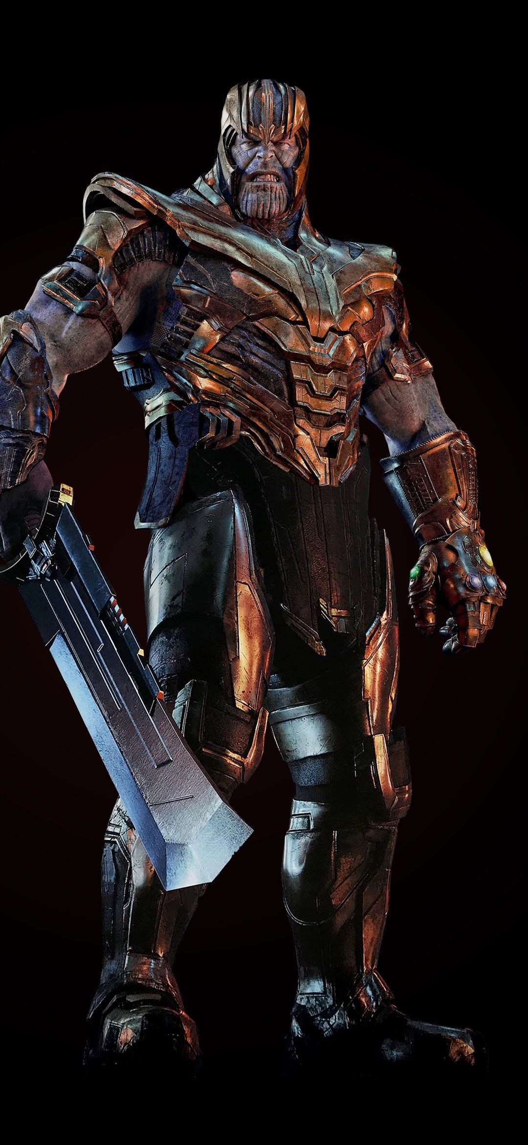 1080x2340 Avengers: Endgame Thanos Weapon 8K
