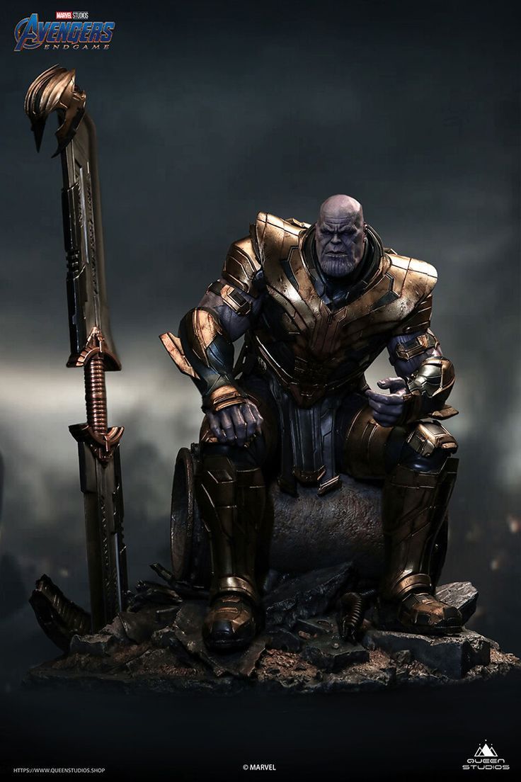 736x1104 QUEEN STUDIOS 1:4 THANOS AVENGER