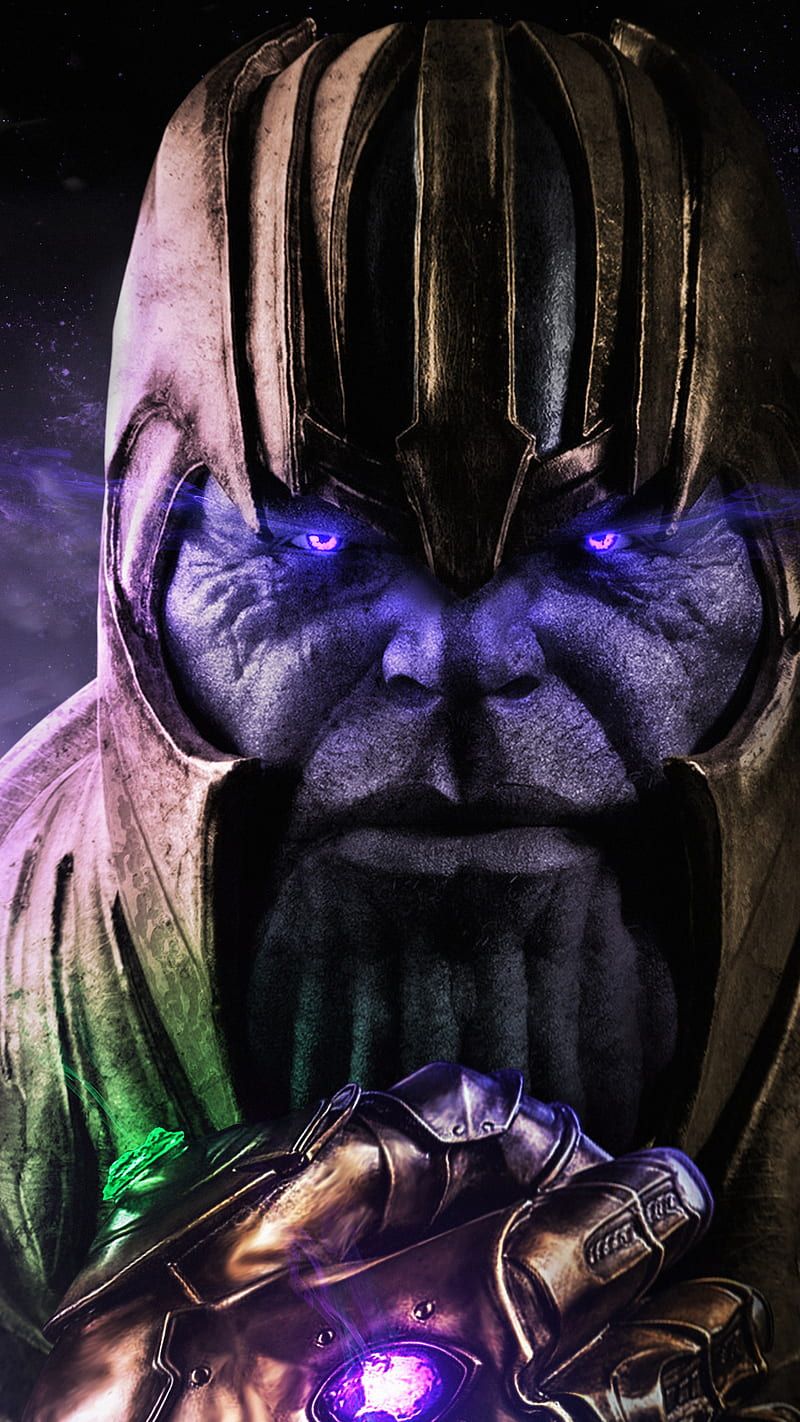 800x1422 Thanos, avengers, end game, HD phone
