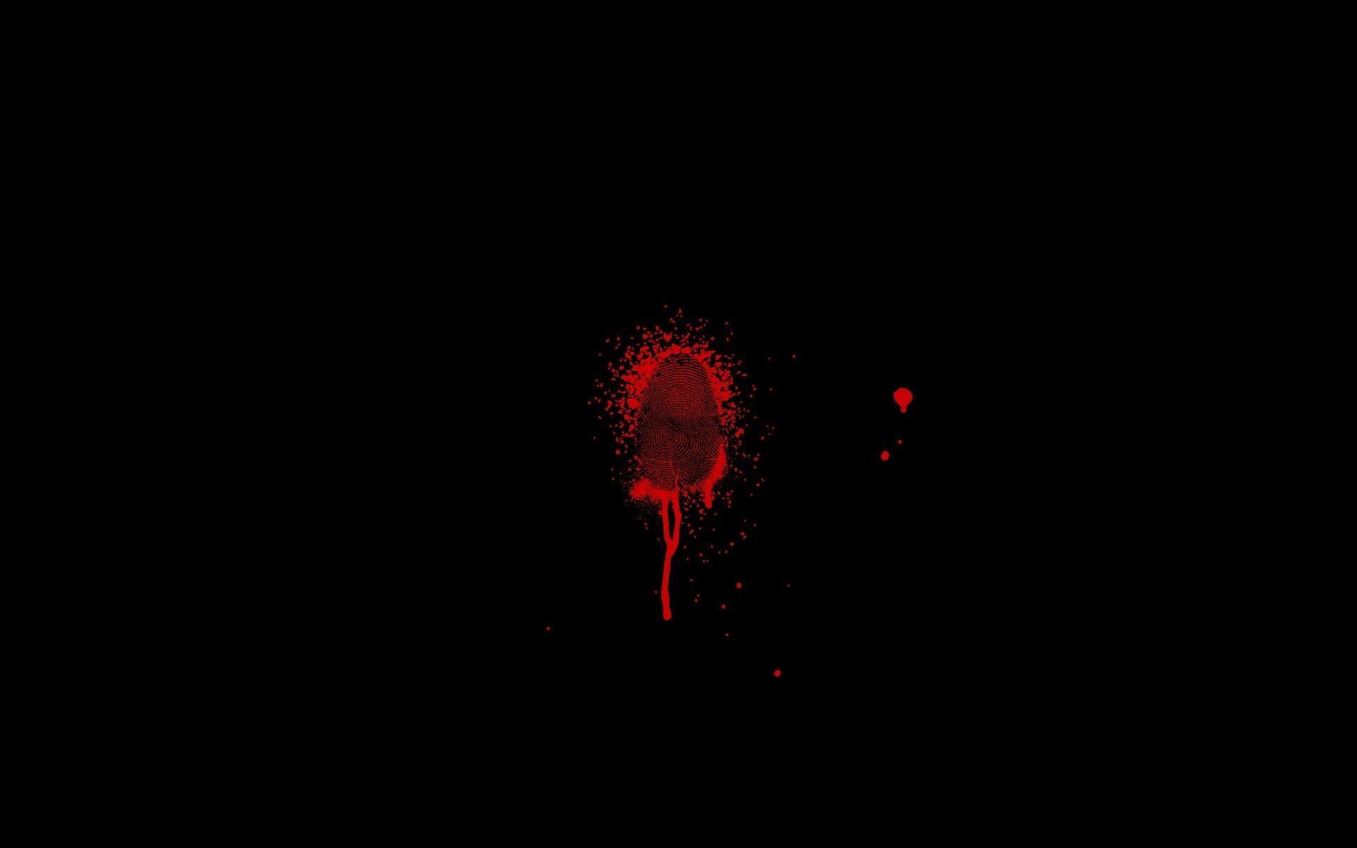 1920x1200 Wallpaper blood, finger, fingerprint