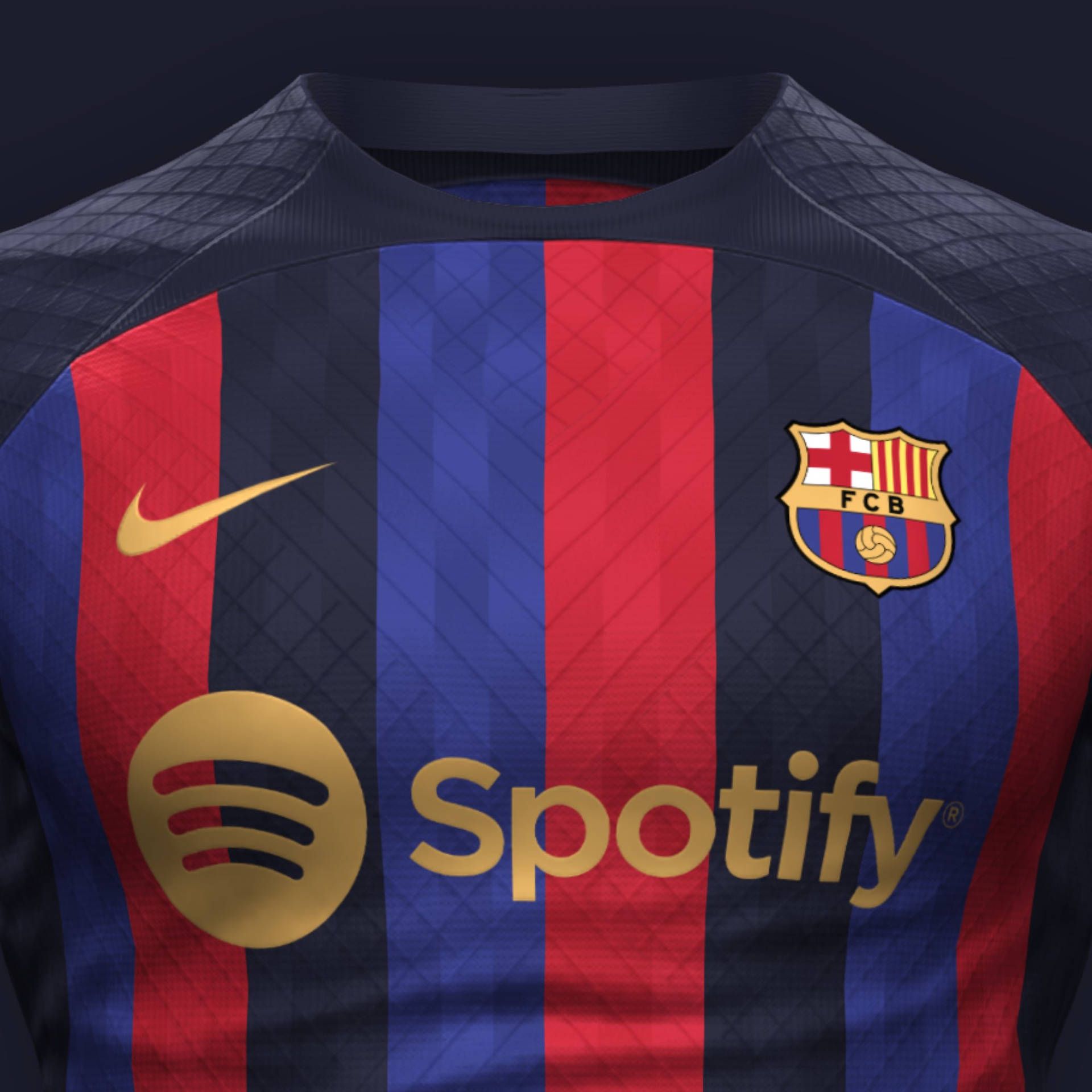 1920x1920 Download Barcelona Fc Jersey Wallpaper
