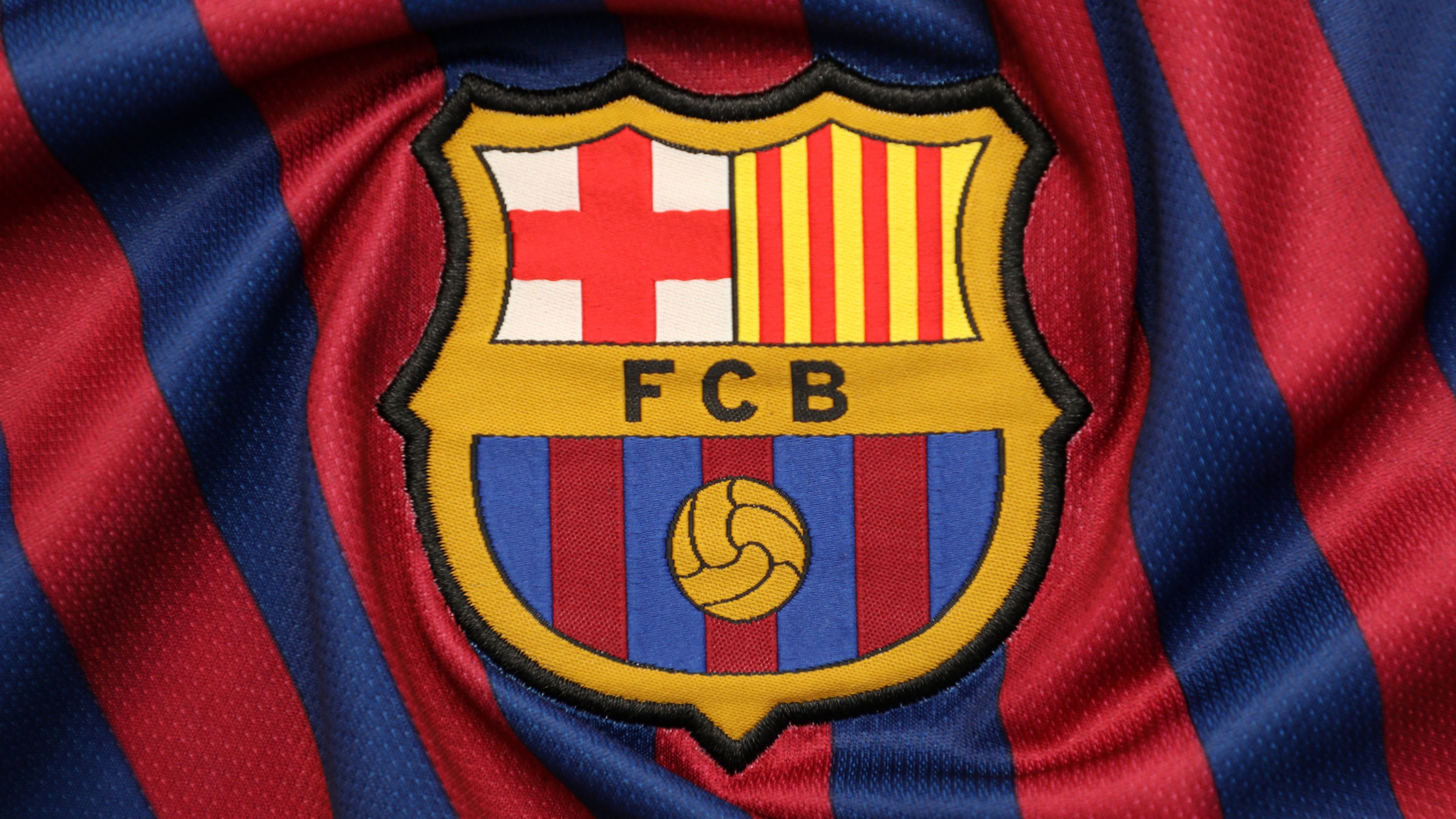 3840x2160 FC Barcelona Wallpaper 4K, Jersey