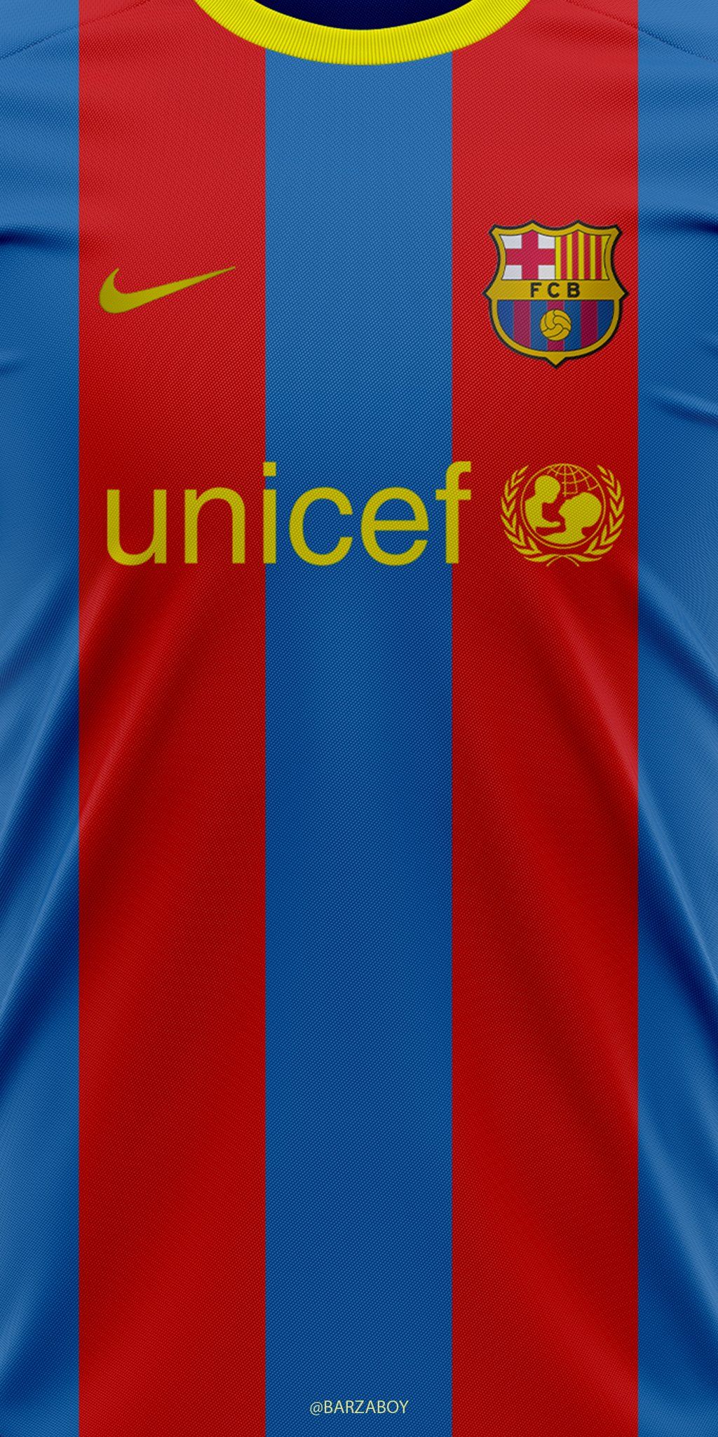 1024x2048 FC Barcelona Kits Wallpaper