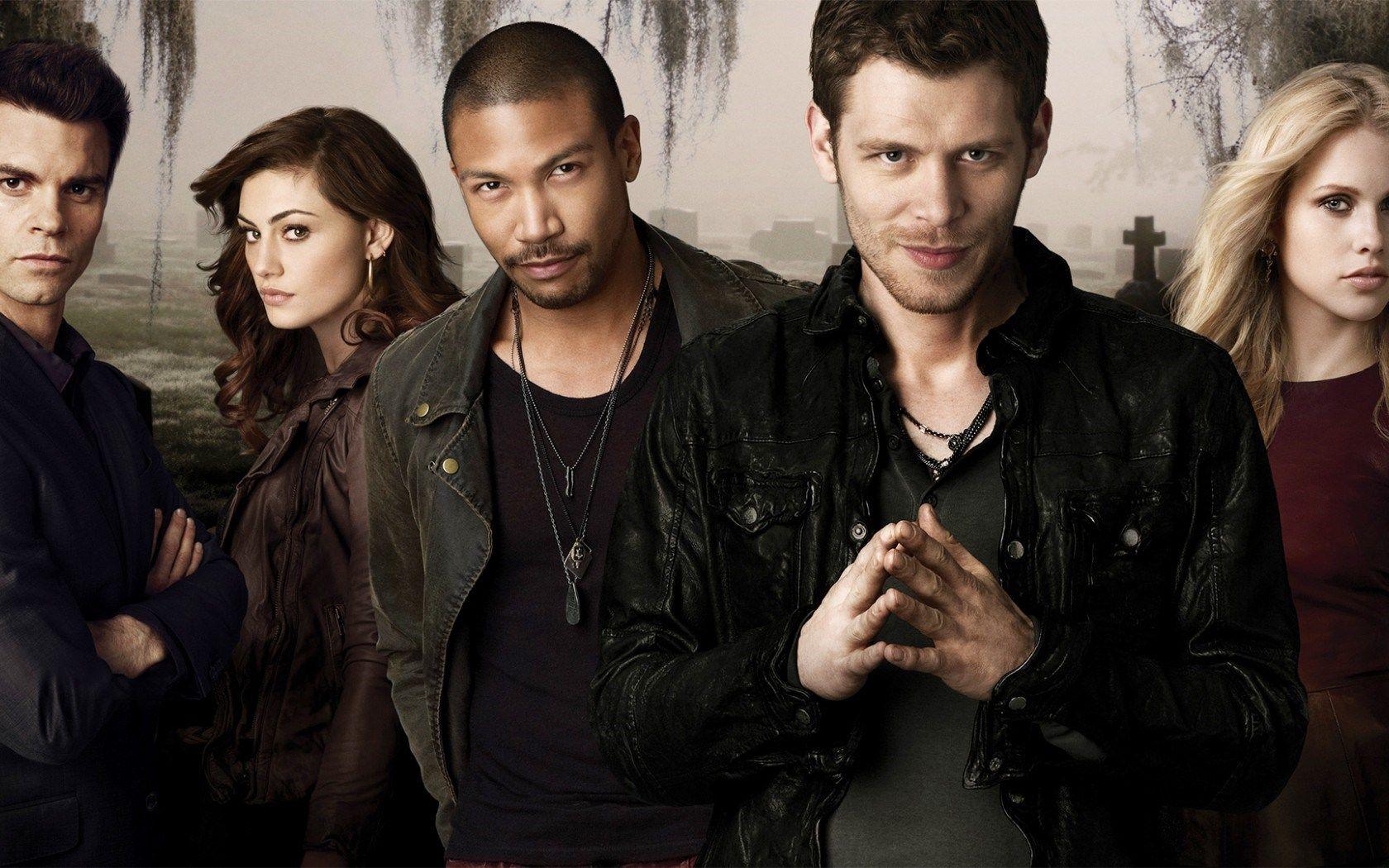 1680x1050 The Vampire Diaries Klaus Joseph Morgan Hayley Phoebe Tonkin