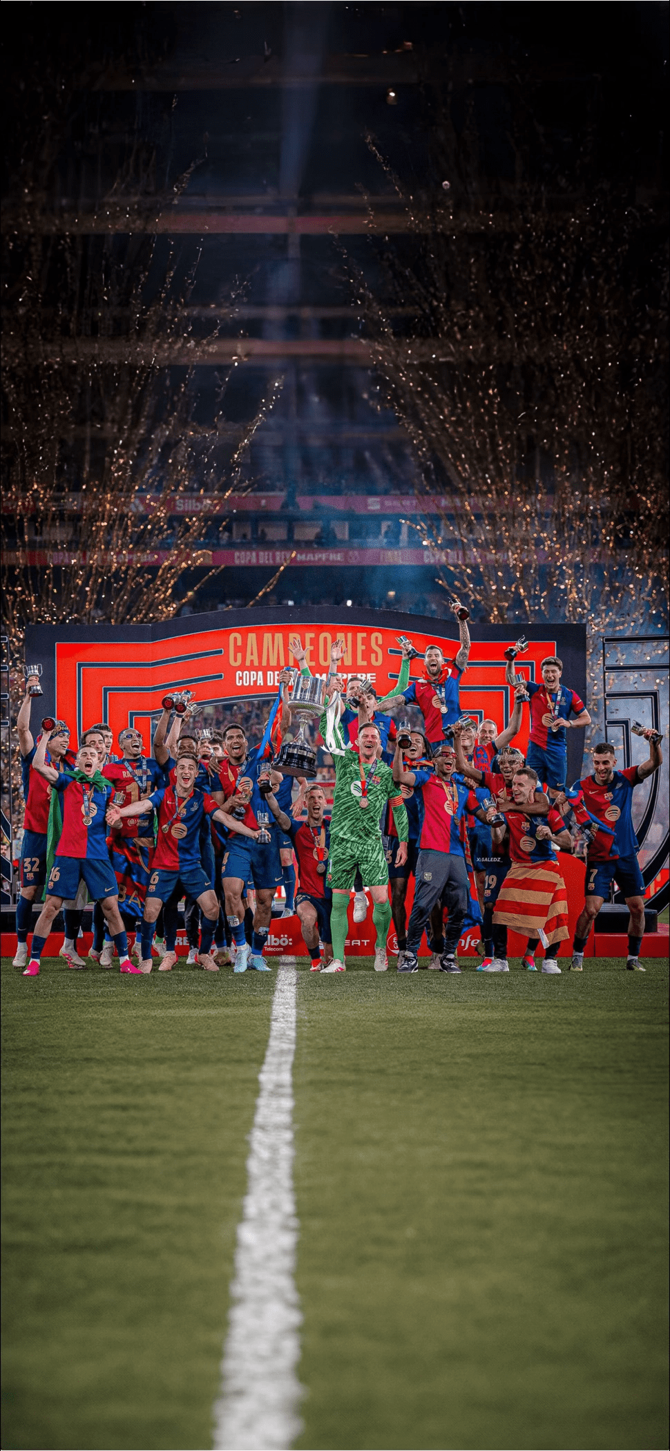 970x2100 FC Barcelona Wallpaper 4k iPhone