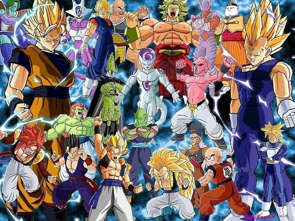 Dragon Ball Z Characters Wallpapers - Top Free Dragon Ball Z Characters  Backgrounds - WallpaperAccess