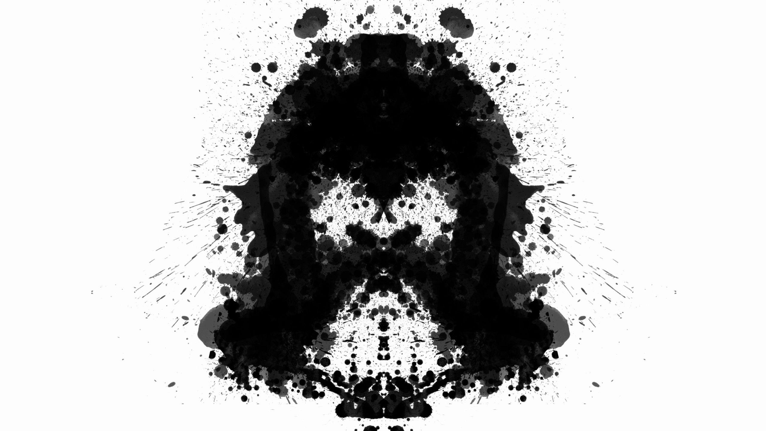 rorschach test wallpaper