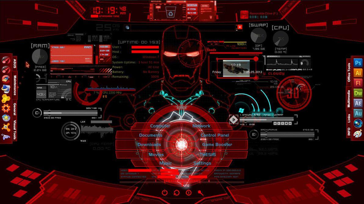 69 Iron Man Jarvis Animated