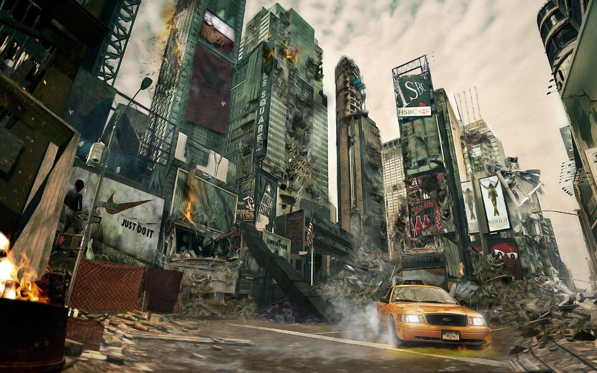 Destroyed City Wallpapers - Top Free Destroyed City Backgrounds