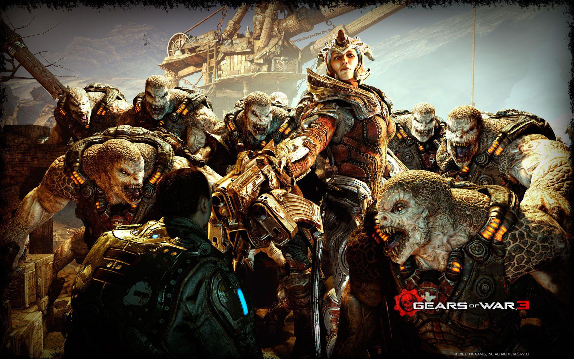 1920x1200 Gears of War 3 2011 Wallpaper