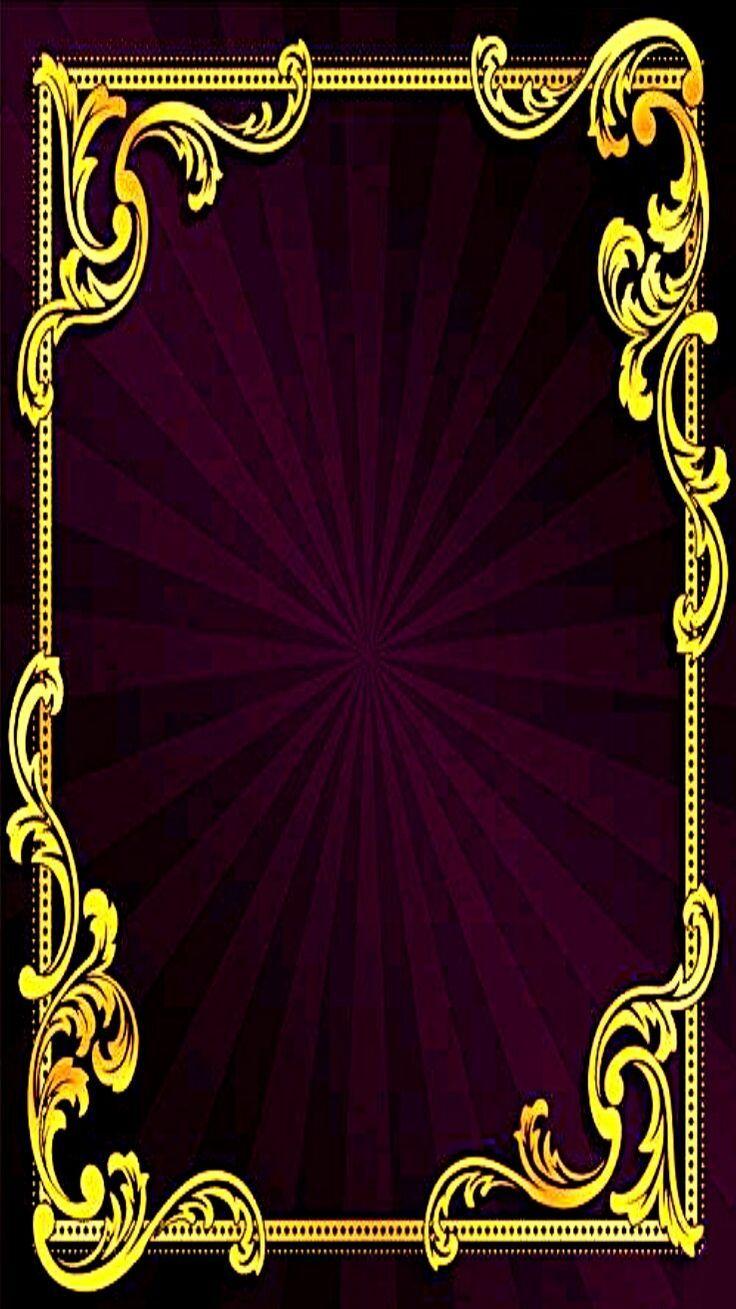 736x1309 Purple Gold Wallpaper iPhone Vertical Wallpaper