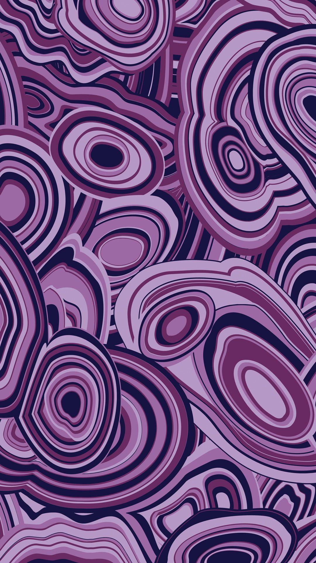 1080x1920 Purple and Gold Wallpaper