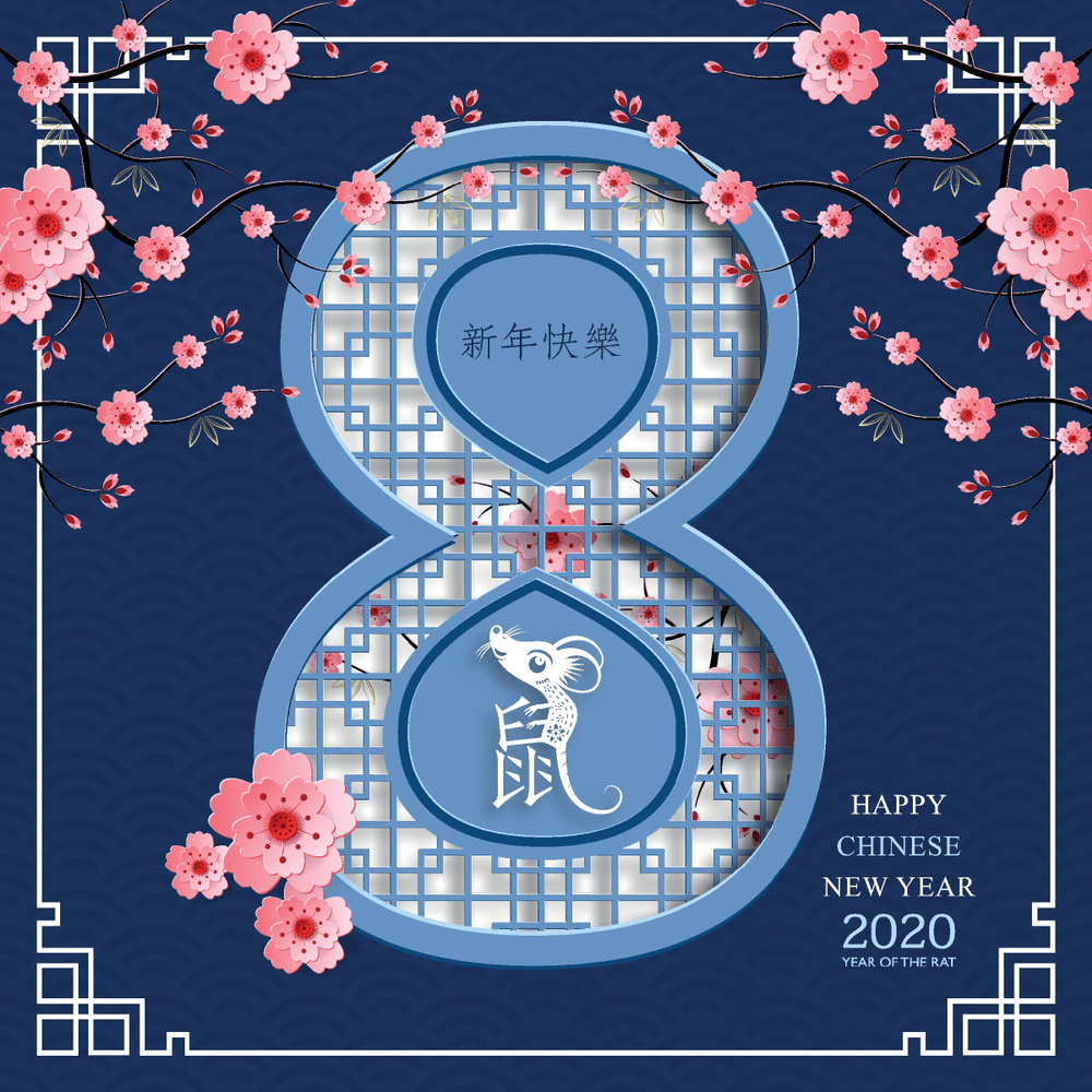 1000x1000 Happy Chinese New Year 2020 Image. HD Wallpaper