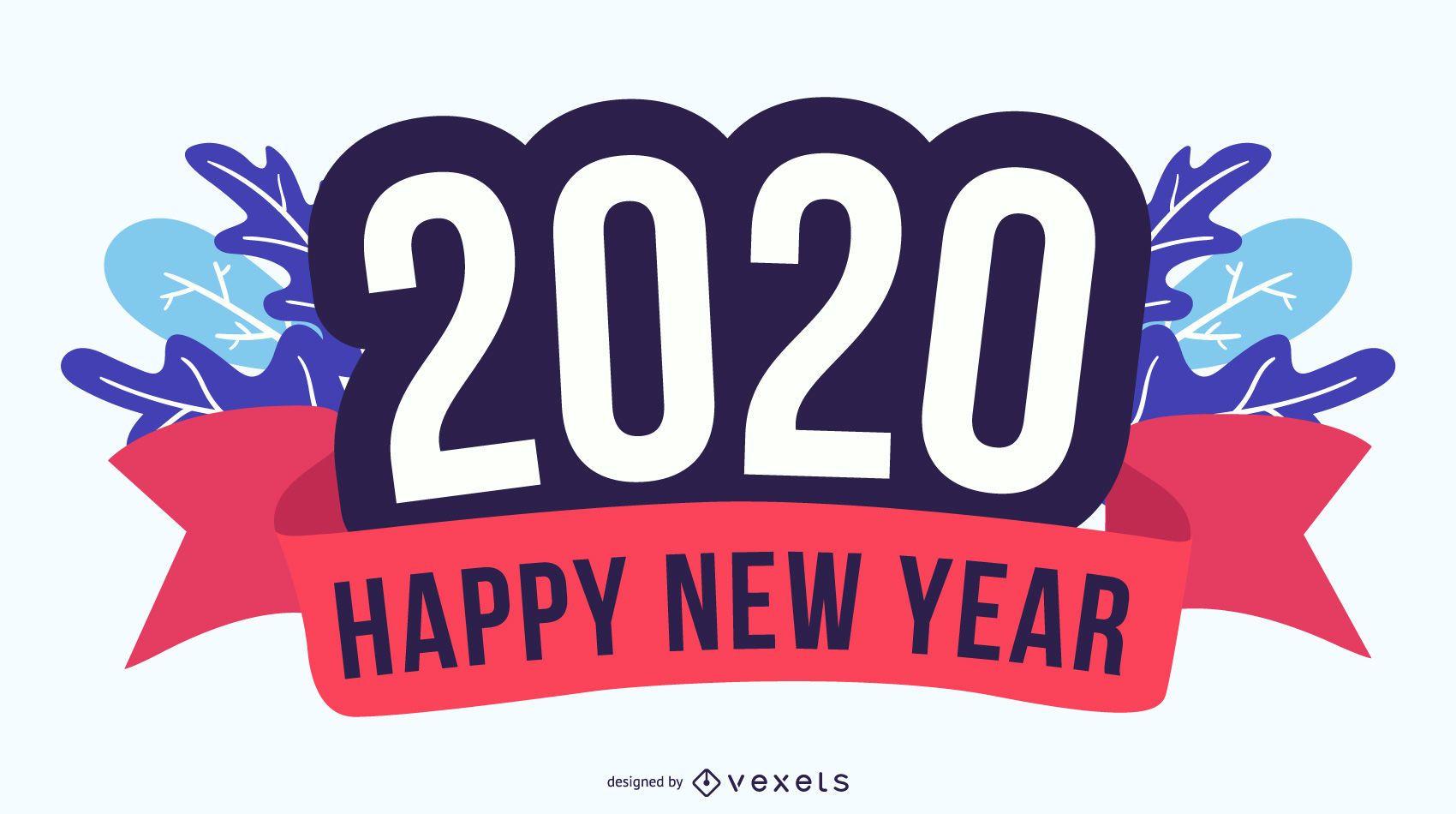 1700x950 Happy New Year 2020 Logo, Image, Free Download New Year