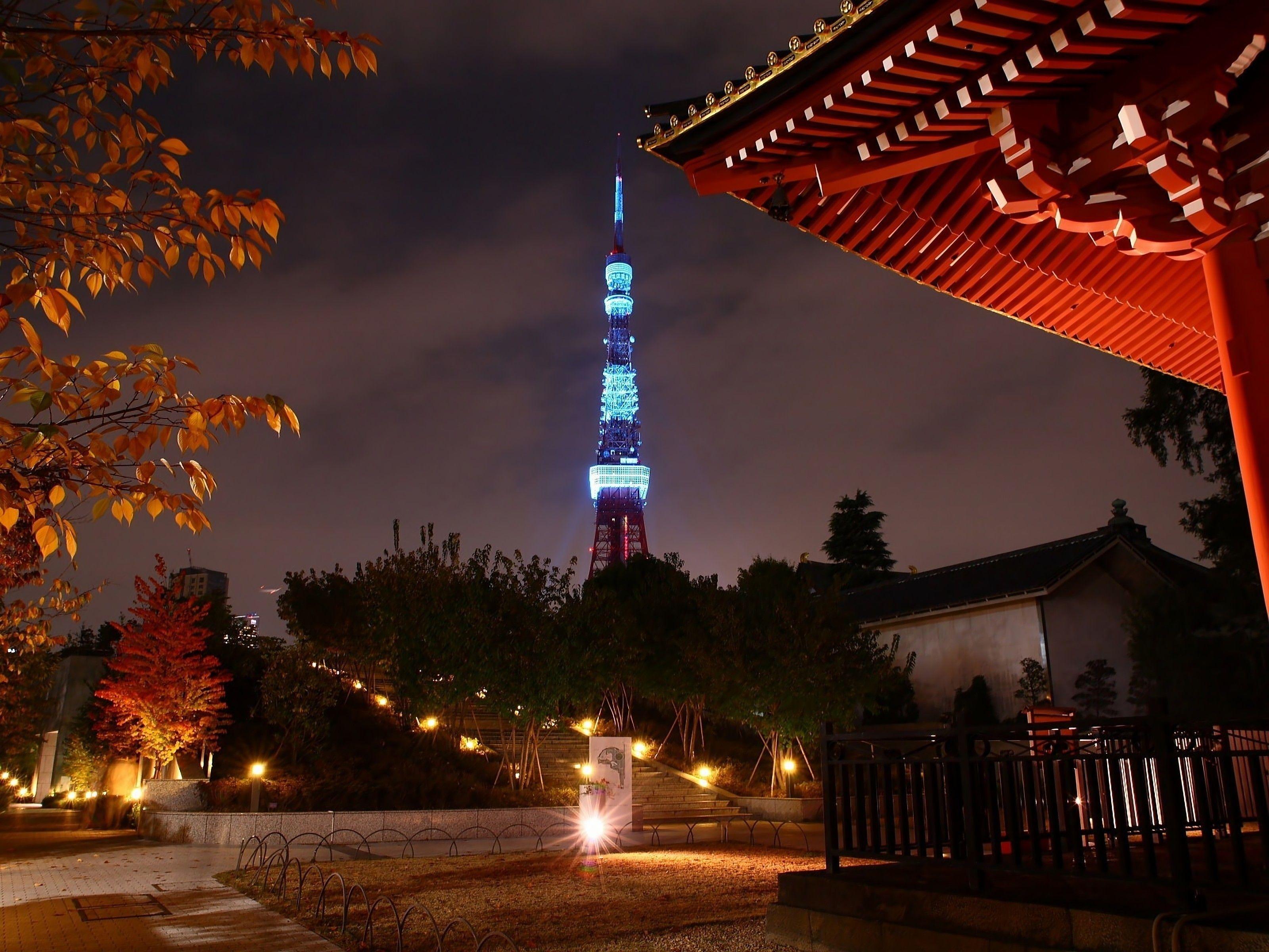Tokyo Tower Wallpapers Top Free Tokyo Tower Backgrounds Wallpaperaccess