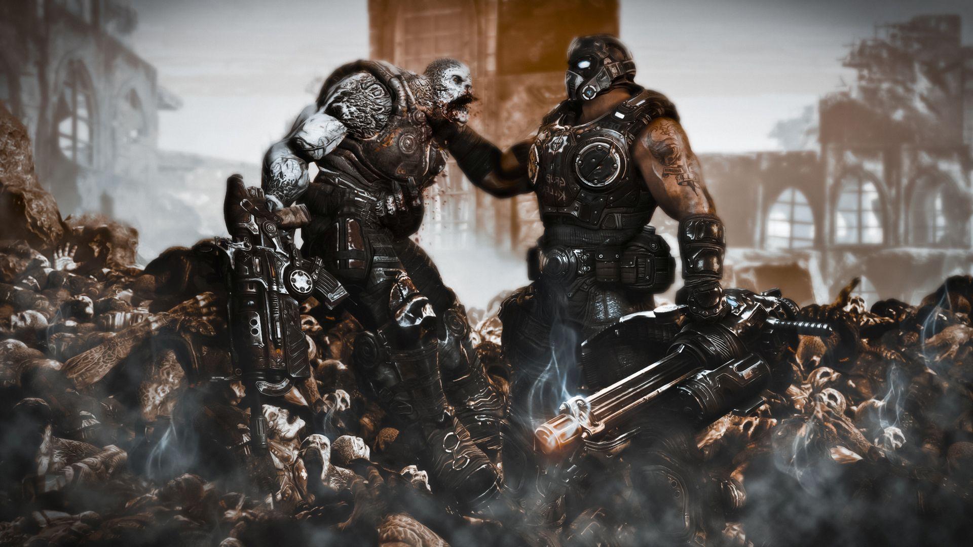 Gears of War 3 Wallpapers Top Free Gears of War 3 Backgrounds — free download