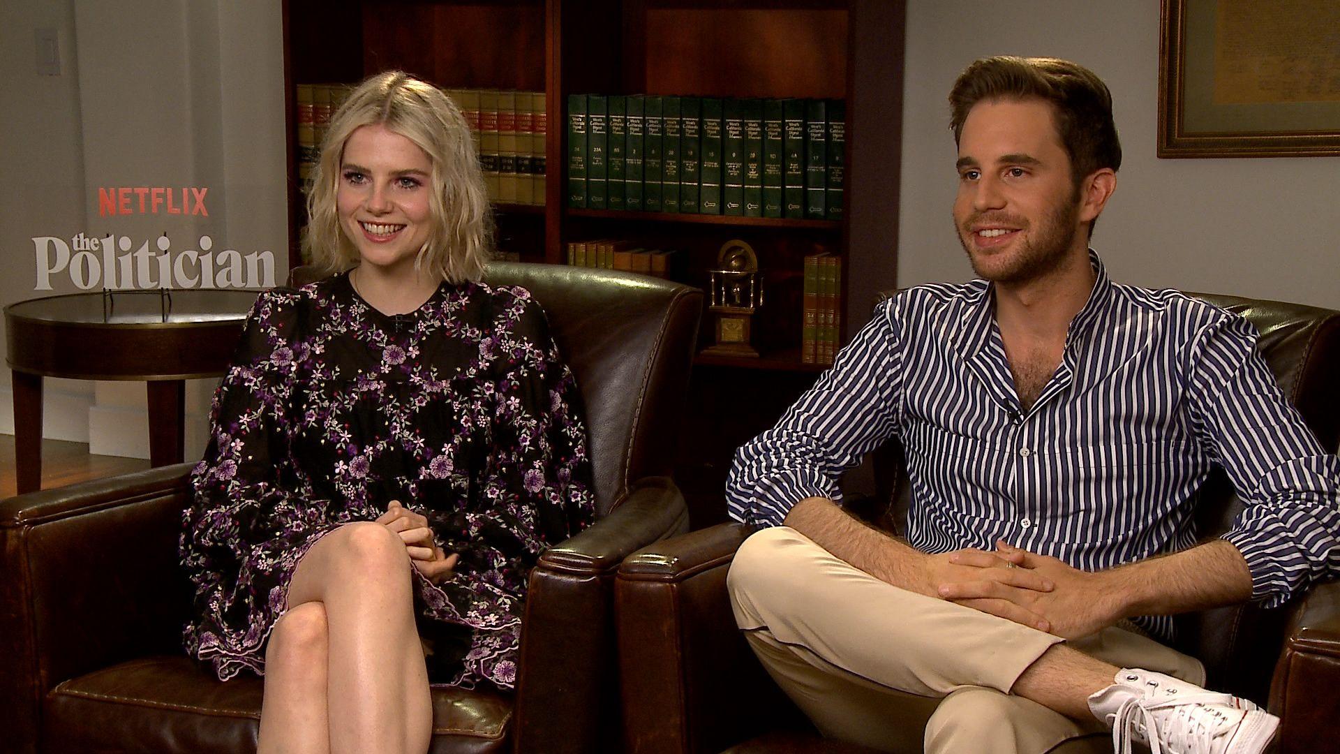 1920x1080 The Politician: Ben Platt & Lucy Boynton on New Ryan Murphy