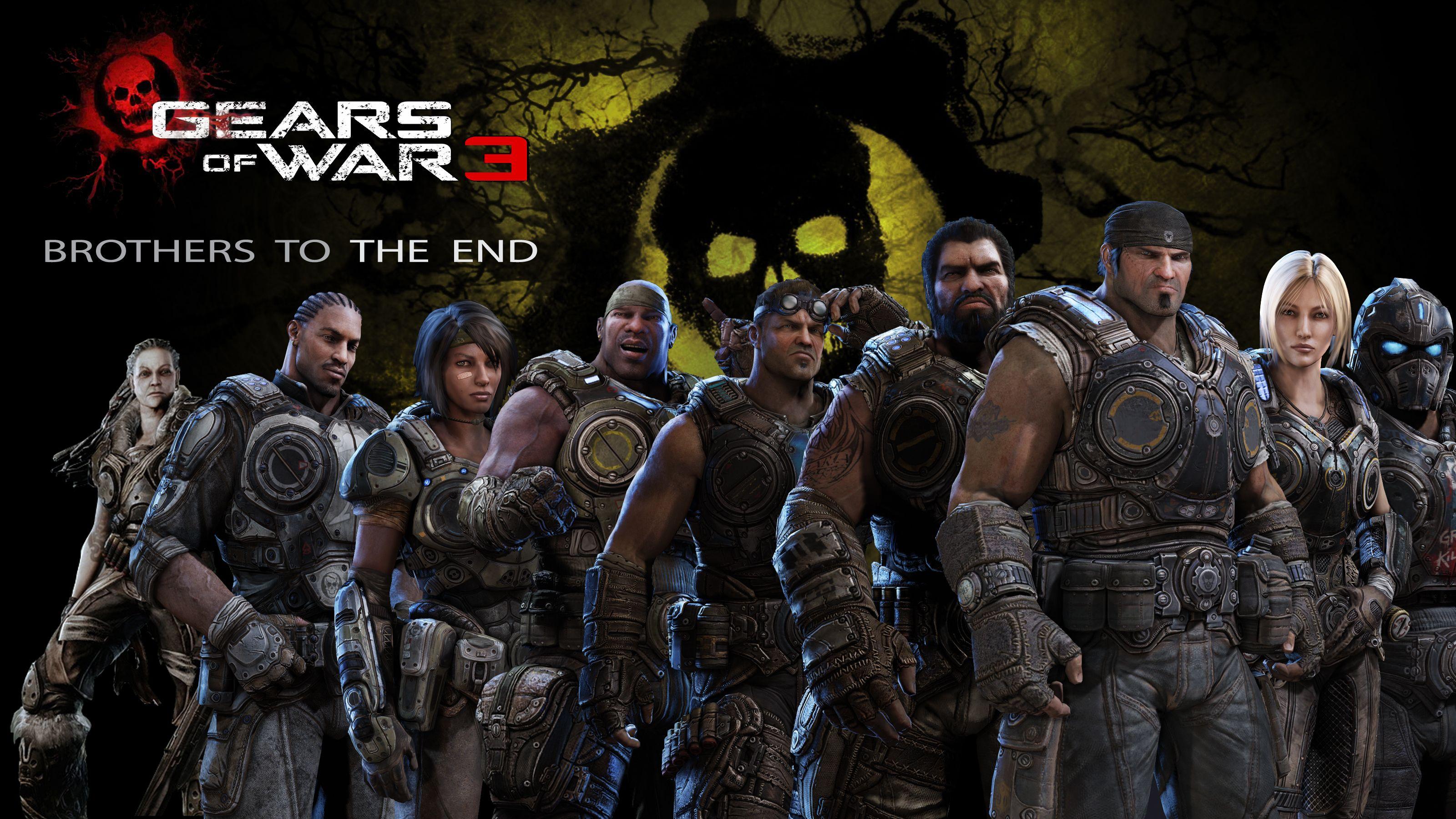 3200x1800 Popular Gears Of War 3 Background. FNH98 4K Ultra HD Wallpaper