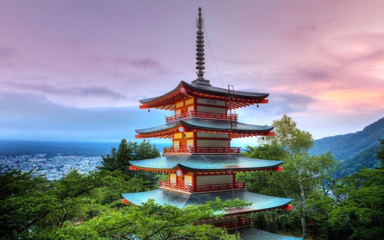 Japanese Tower Wallpapers Top Free Japanese Tower Backgrounds