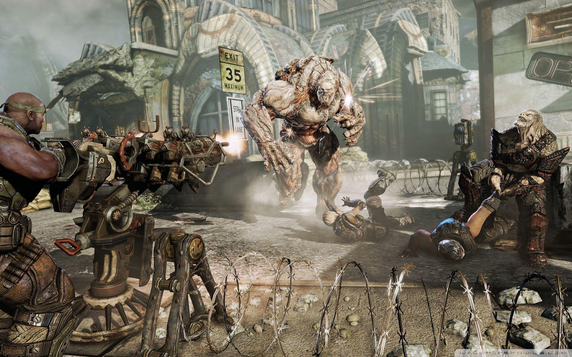 1920x1200 Gears Of War 3 Screenshot ❤ 4K HD Desktop Wallpaper for 4K Ultra HD