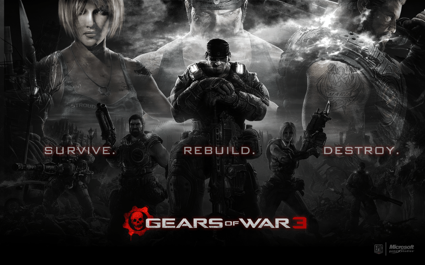 1440x900 Gears of War Baird wallpaper. Wallpaper