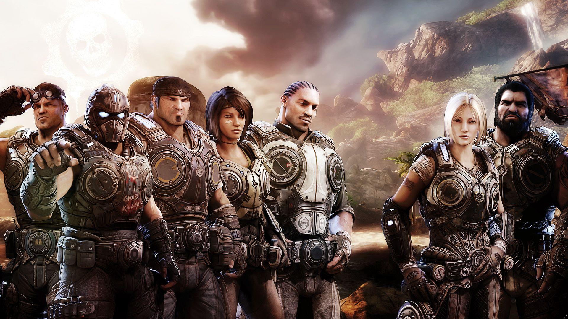 1920x1080 Gears of War 3 Xbox Game Wallpaper