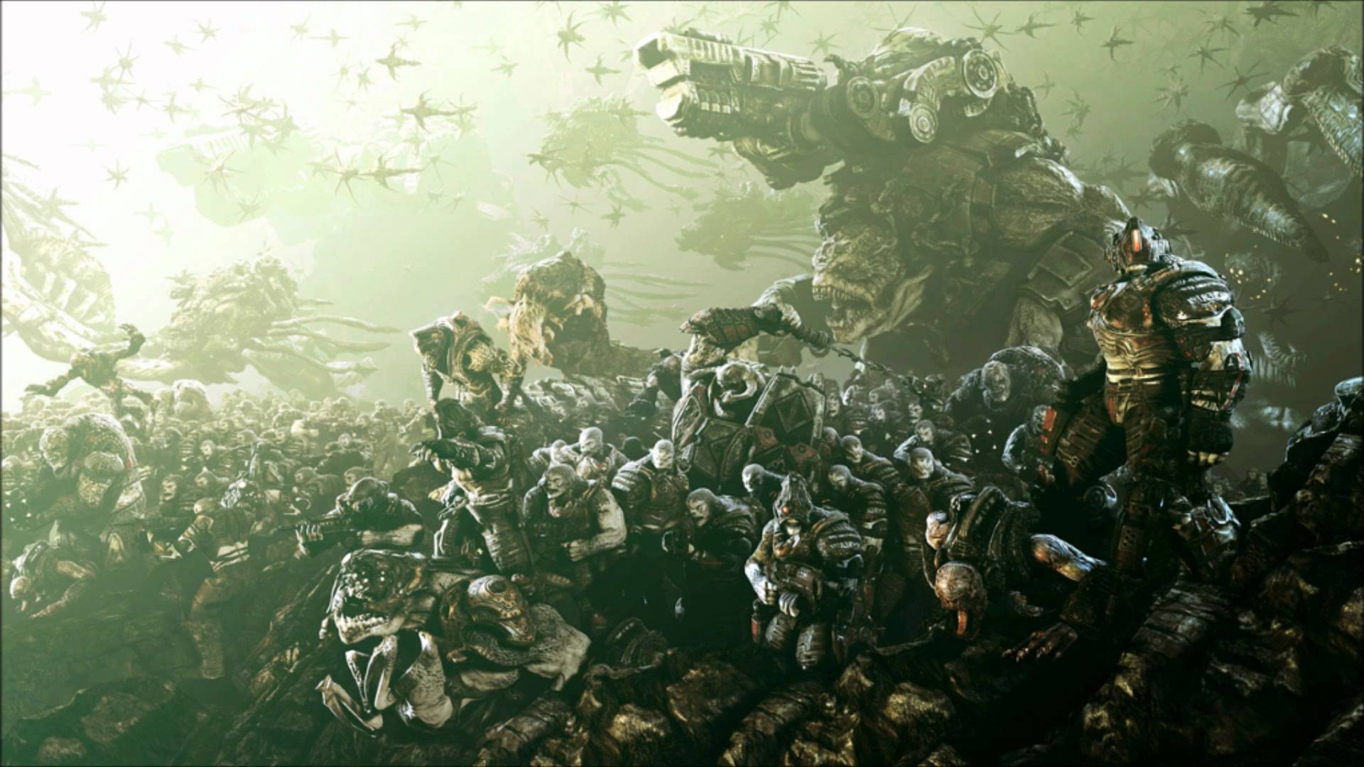 1920x1080 Gears Of War 3 Wallpaper and Render Pack By Synq