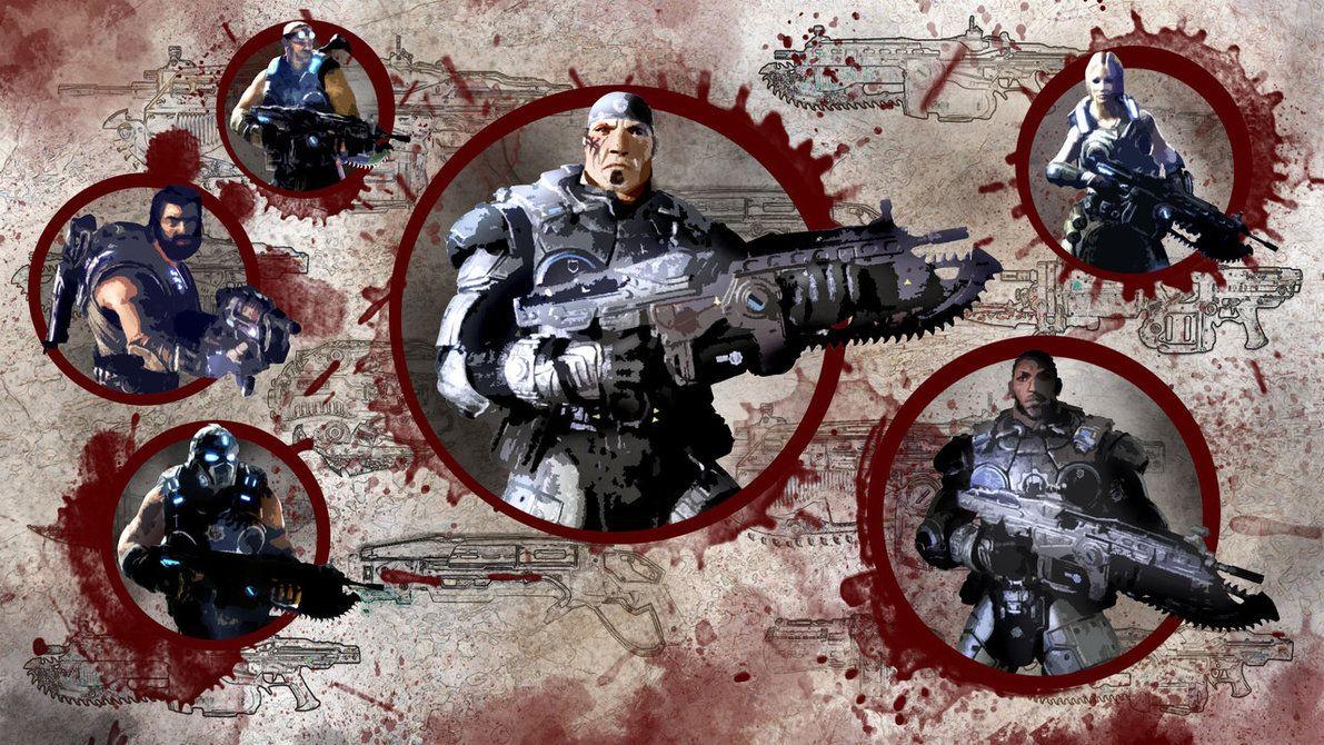 1191x670 Gears of War 3 Wallpaper 1