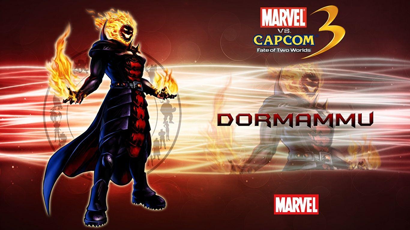 1366x768 Photo Marvel vs Capcom Dormammu vdeo game 1366x768