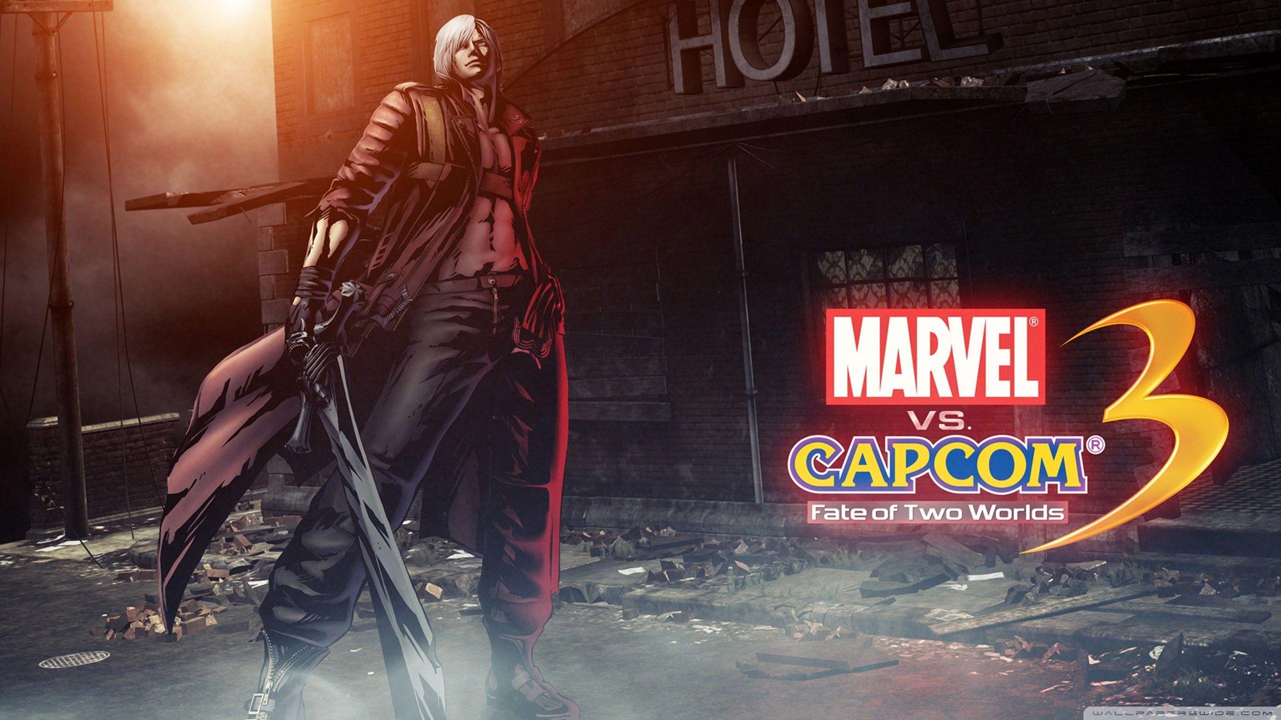 2560x1440 Marvel vs Capcom 3 Wallpaper