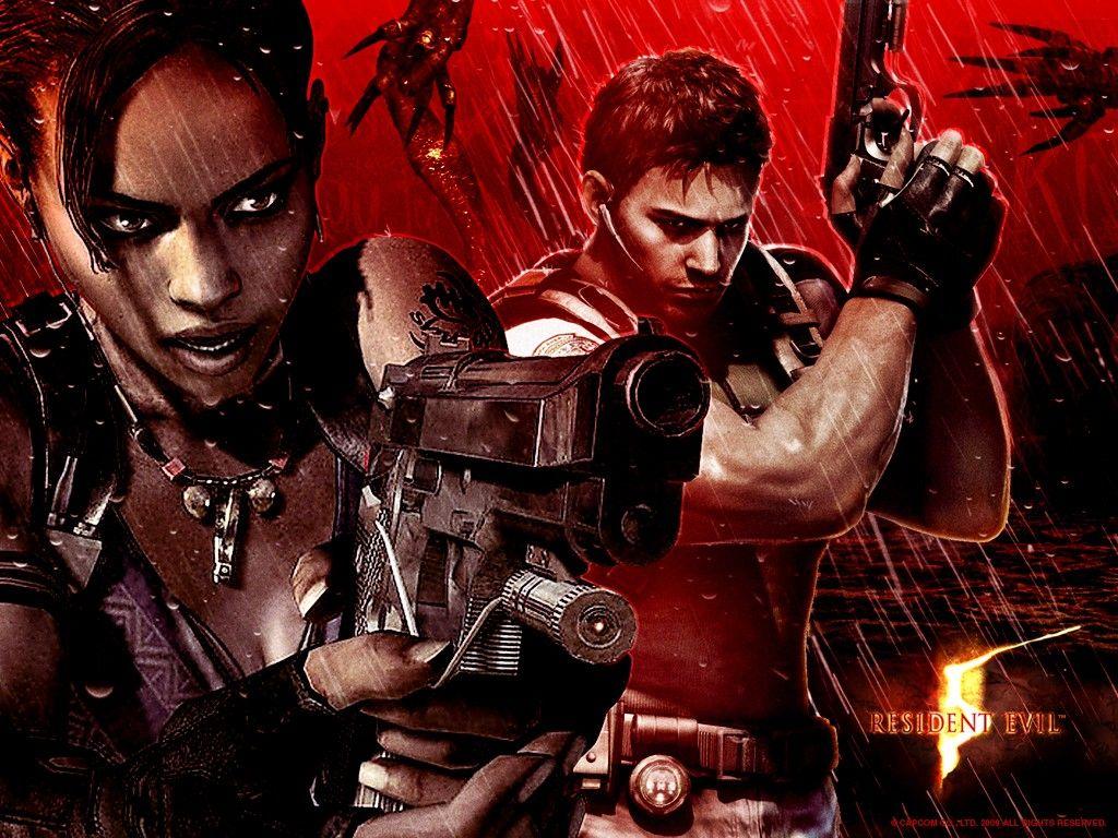 1024x768 Janelle Mcintosh: resident evil 5 wallpaper hd