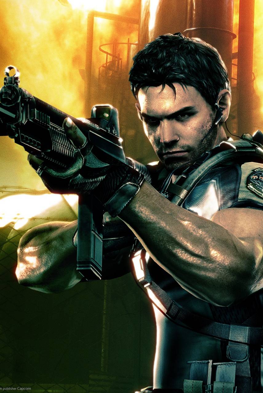 855x1280 Resident Evil 5 wallpaper