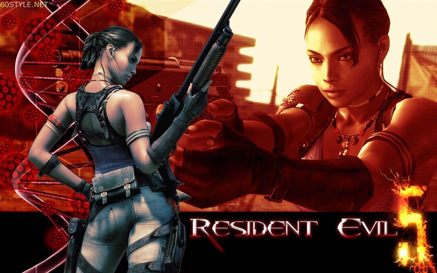 1440x900 Cool Sheva Alomar in Resident Evil 5 Wallpaper