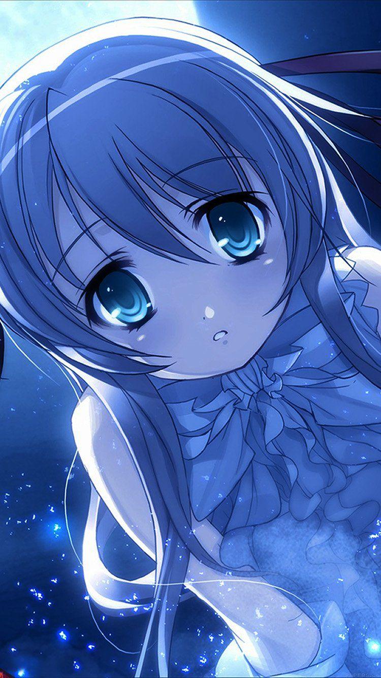 750x1334 Cute Girl Anime Illust Art Lovely