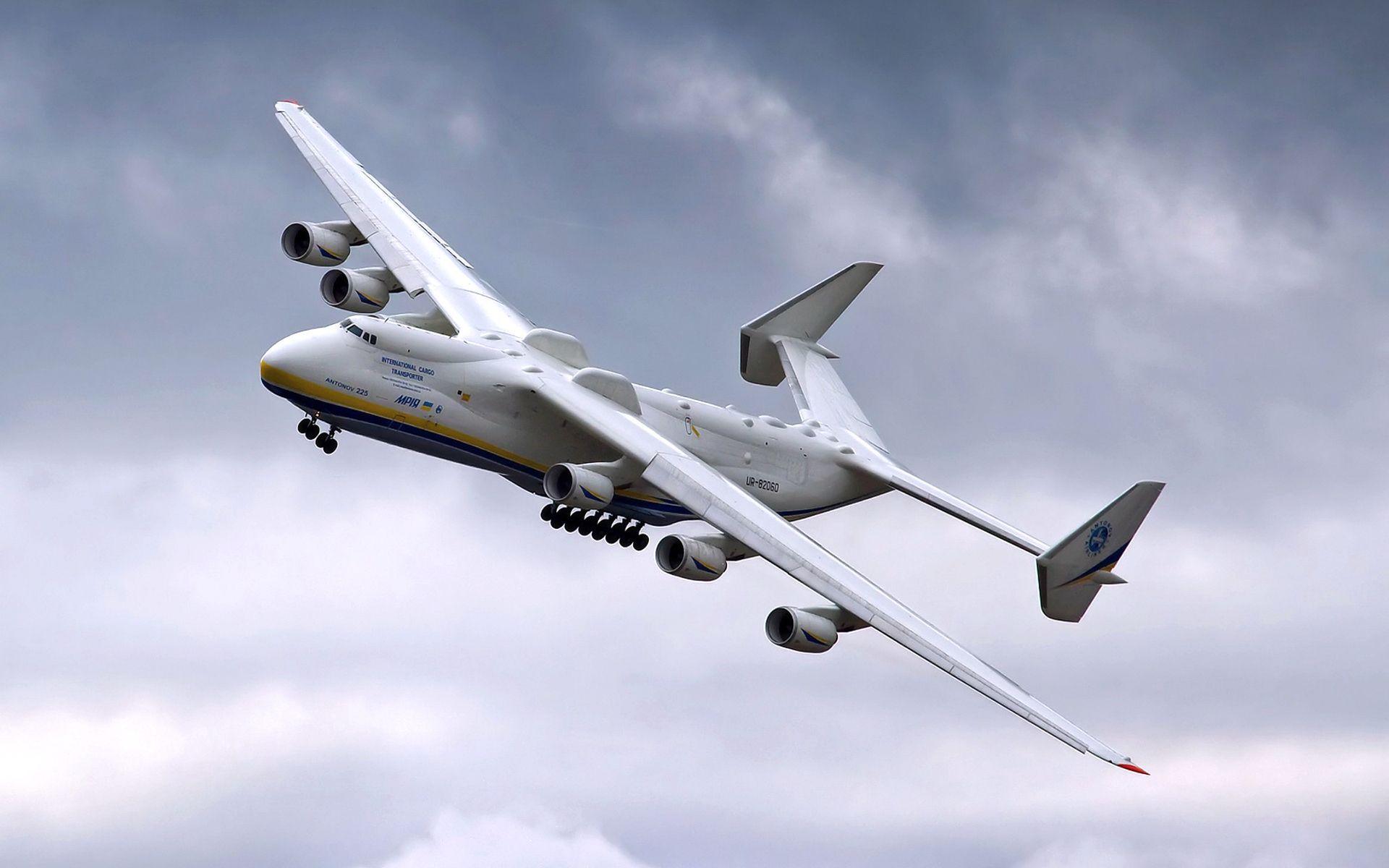 1920x1200 Desktop Wallpaper Airplane Transport aircraft Antonov 1920x1200
