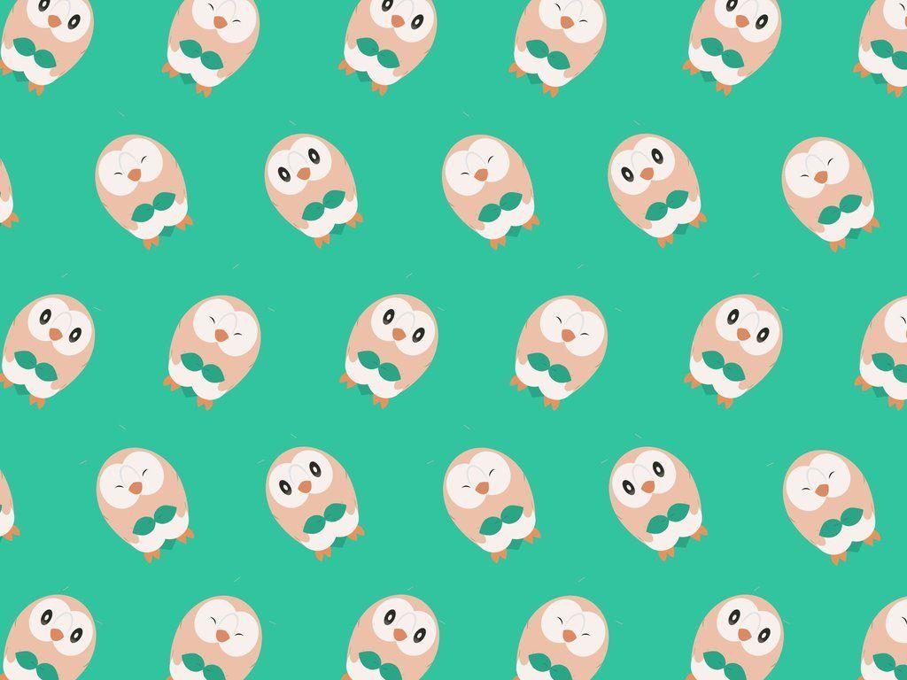 1024x768 Rowlet Wallpaper, Picture