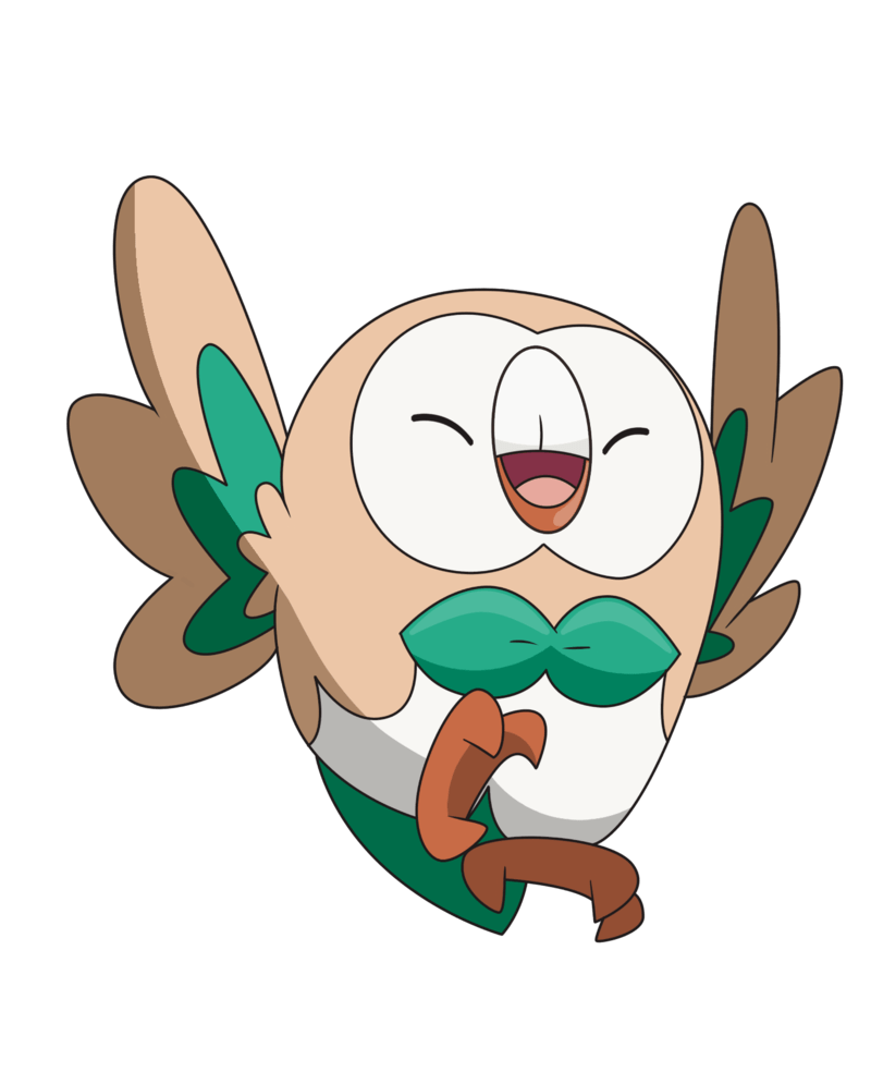 800x984 Rowlet png 8 PNG Image