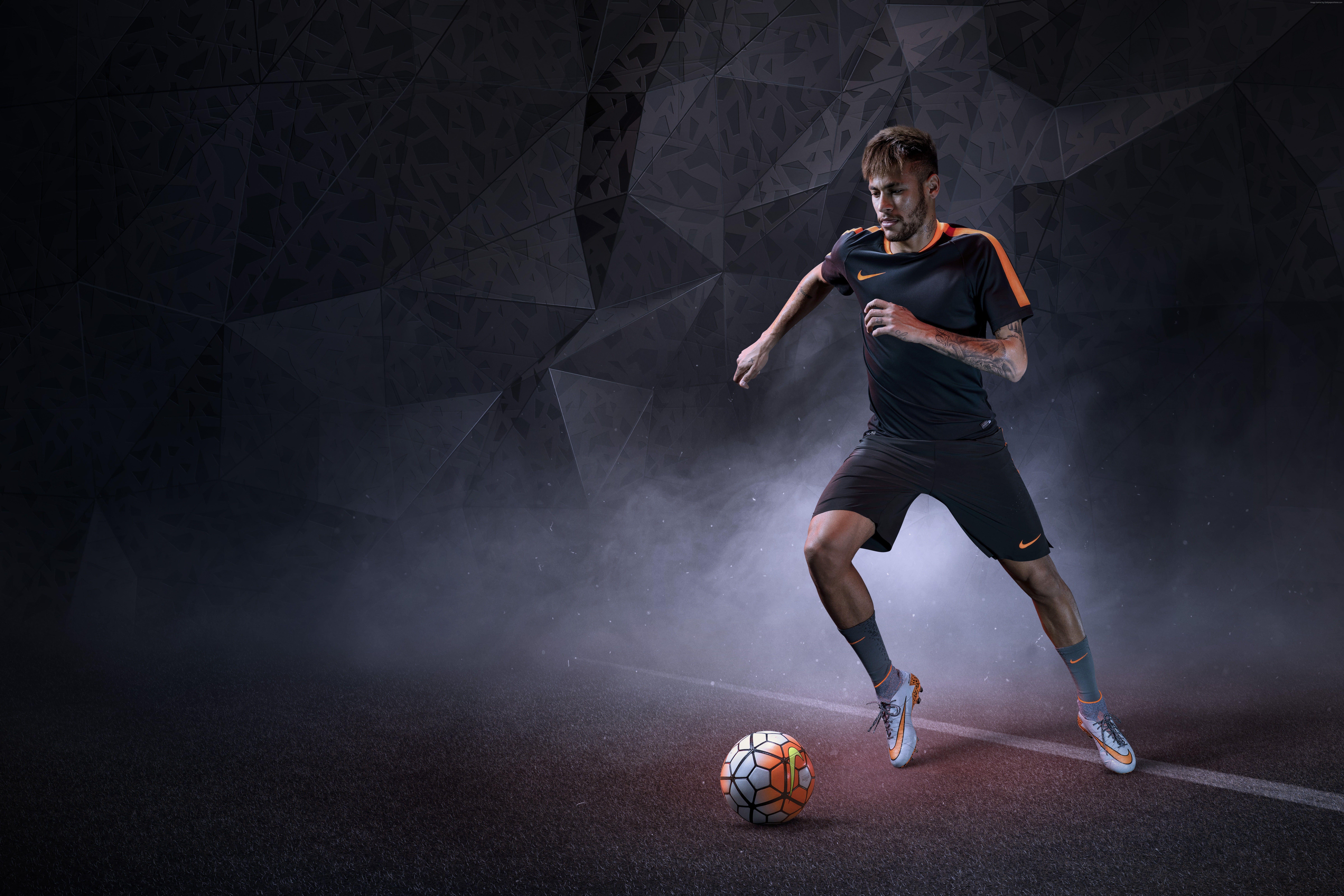 9600x6400 Close up photograph of man about to kick soccer ball HD